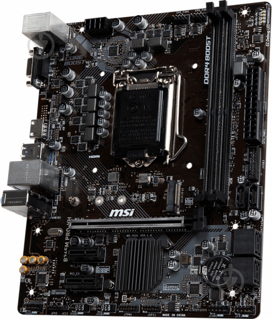 Материнская плата MSI B365M PRO-VH (Socket 1151, Intel B365, ATX) - фото 2