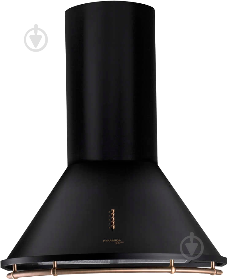 Вытяжка Pyramida HEF 82 (E-600MM) BLACK - фото 1
