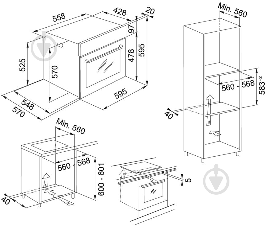 Духовой шкаф Franke FSL 86 H BK (116.0609.447) - фото 2
