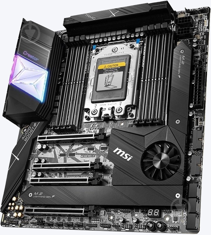 Материнская плата MSI CREATOR_TRX40 (Socket TRX4, AMD TRX40, E-ATX) - фото 2
