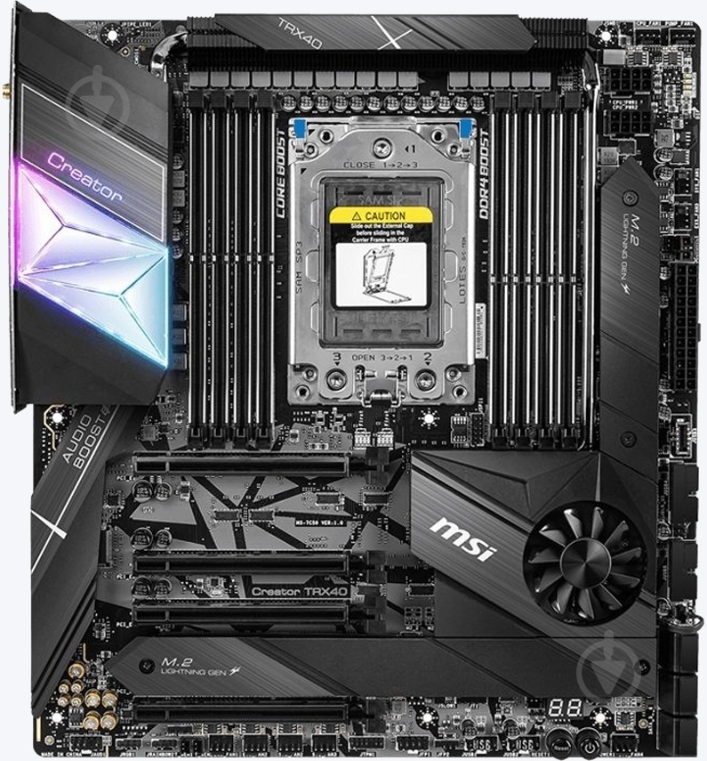 Материнская плата MSI CREATOR_TRX40 (Socket TRX4, AMD TRX40, E-ATX) - фото 1