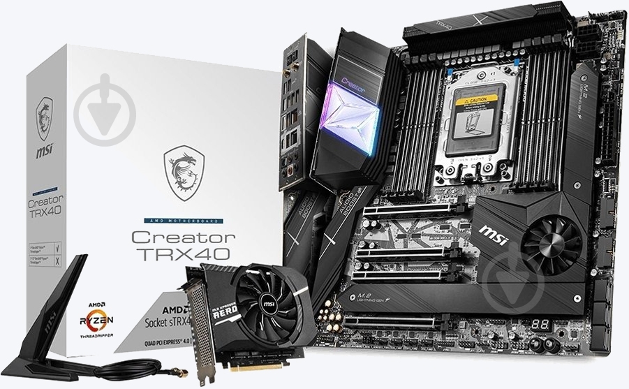 Материнская плата MSI CREATOR_TRX40 (Socket TRX4, AMD TRX40, E-ATX) - фото 6