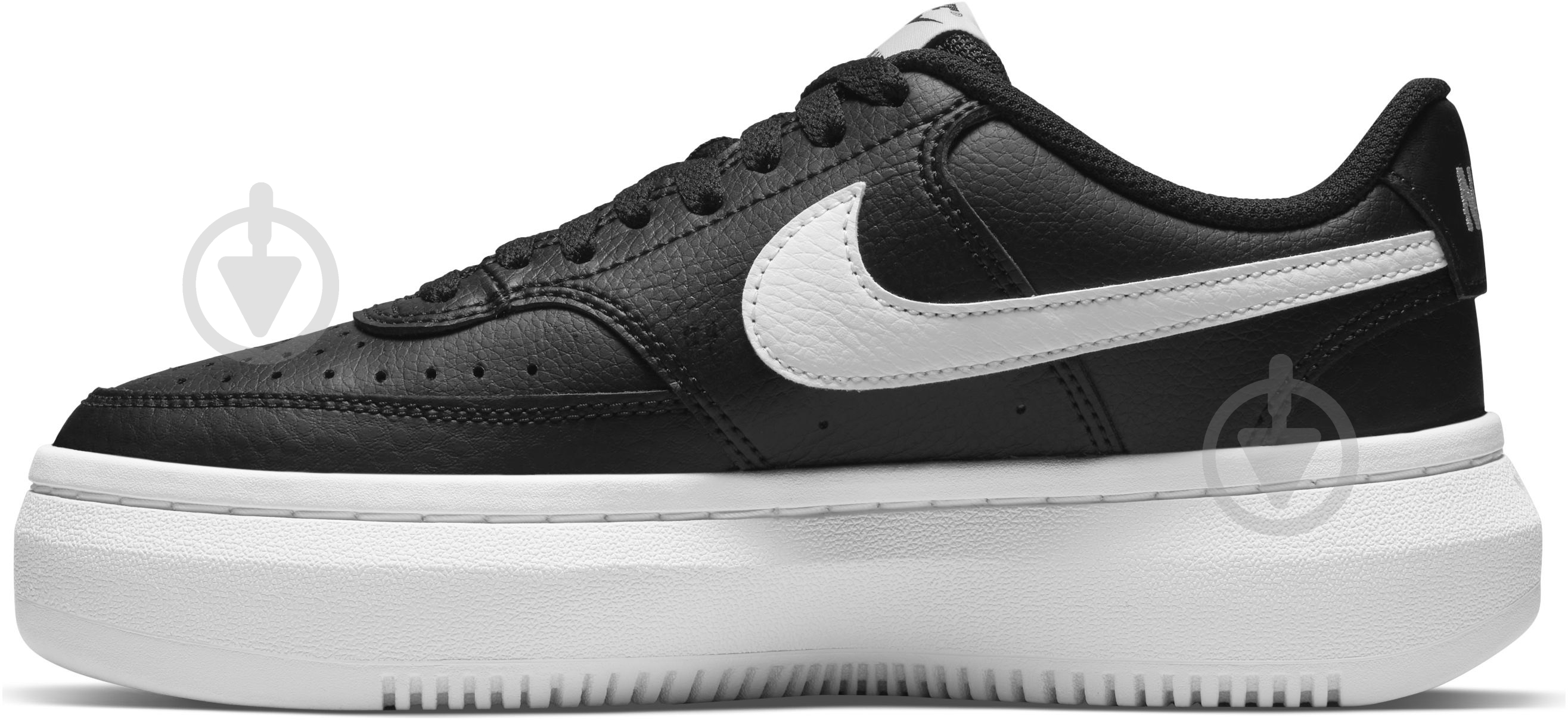Кроссовки женские весенние Nike Court Vision Alta DM0113-002 р.37,5 черно-белые - фото 6