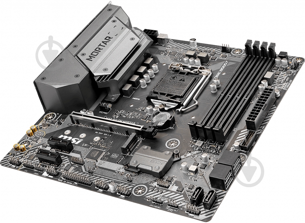 Материнська плата MSI MAG B365M MORTAR (Socket 1151, Intel B365, mirco ATX) - фото 3 Материнська плата MSI MAG B365M MORTAR (Socket 1151, Intel B365, mirco ATX) - фото 3