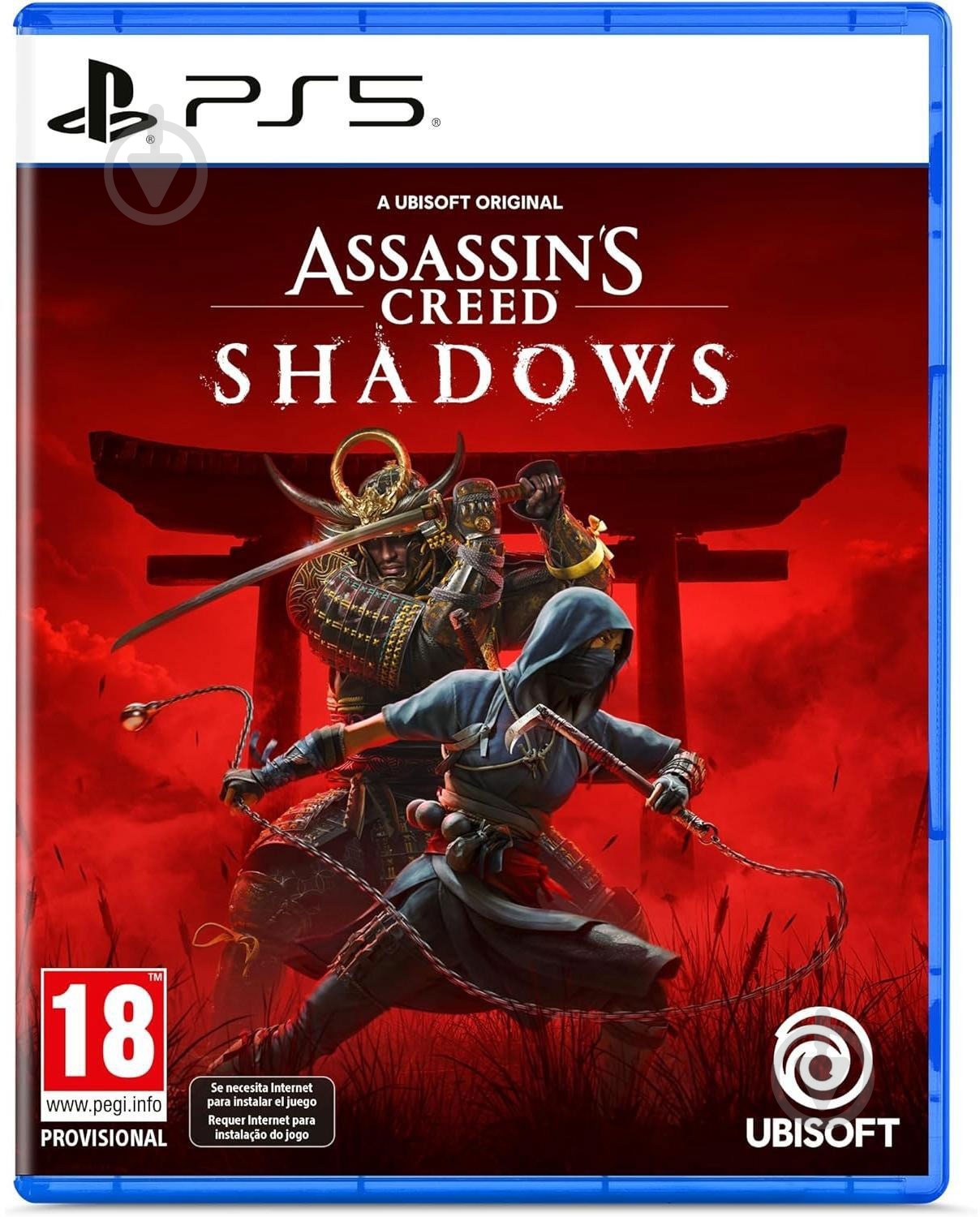 Игра Sony PS5 Assassin's Creed Shadows (3307216292630) - фото 1 Игра Sony PS5 Assassin's Creed Shadows (3307216292630) - фото 1