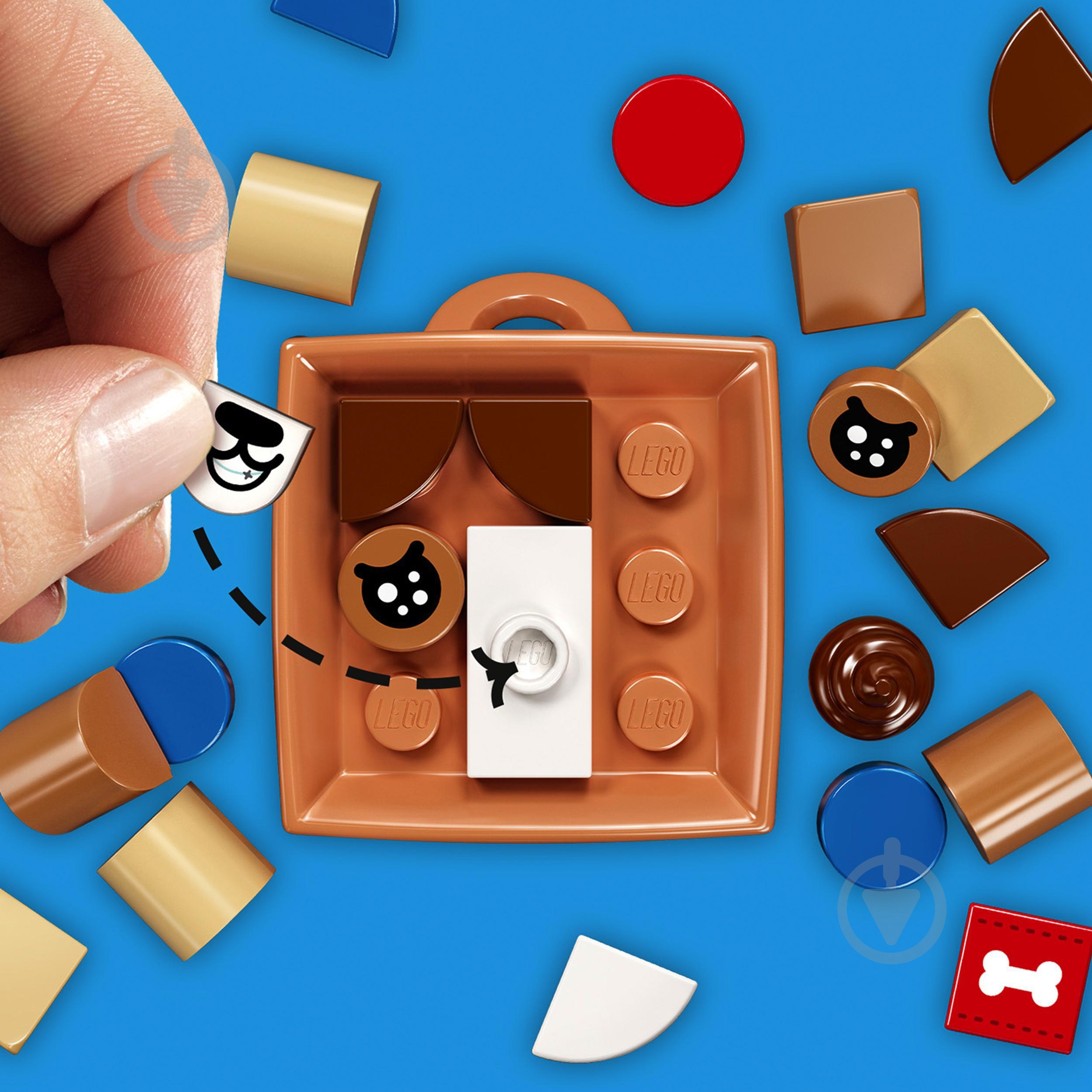 Конструктор LEGO Dots Брелок для сумочки «Собачка» 41927 - фото 3