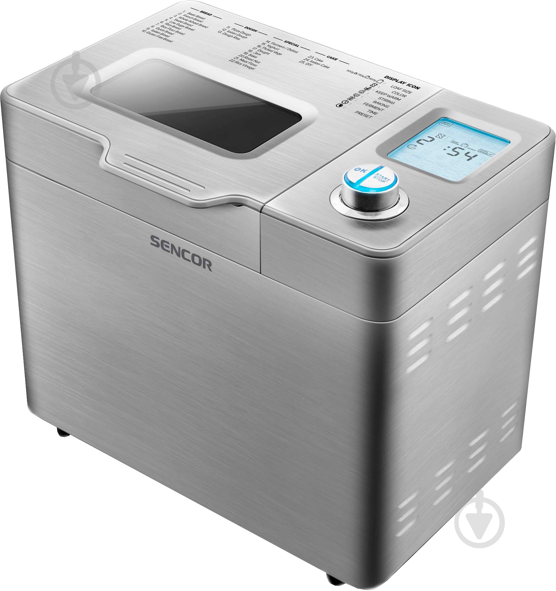 Хлебопечка Sencor SBR 2000SS - фото 1