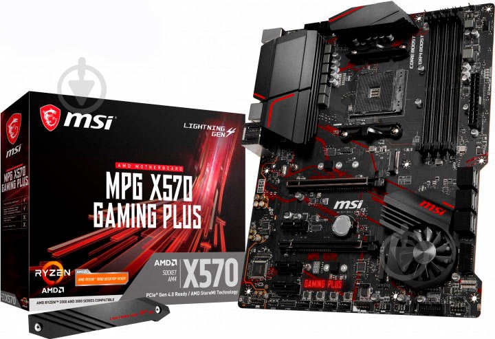 Материнська плата MSI MPG X570 GAMING PLUS (Socket AM4, AMD X570, ATX) - фото 8