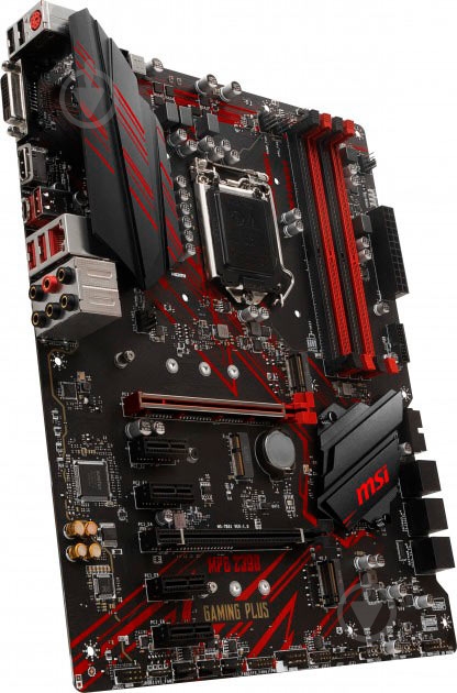 Материнская плата MSI MPG Z390 GAMING PLUS (Socket 1151, Intel Z390, ATX) - фото 5 Материнская плата MSI MPG Z390 GAMING PLUS (Socket 1151, Intel Z390, ATX) - фото 5