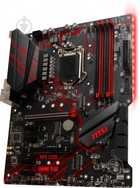 Материнская плата MSI MPG Z390 GAMING PLUS (Socket 1151, Intel Z390, ATX) - фото 3 Материнская плата MSI MPG Z390 GAMING PLUS (Socket 1151, Intel Z390, ATX) - фото 3