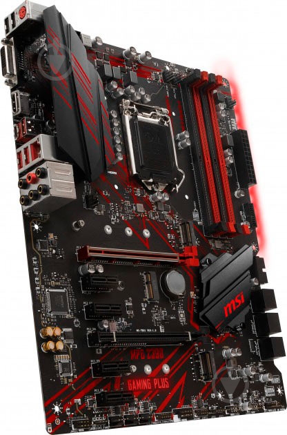 Материнская плата MSI MPG Z390 GAMING PLUS (Socket 1151, Intel Z390, ATX) - фото 4 Материнская плата MSI MPG Z390 GAMING PLUS (Socket 1151, Intel Z390, ATX) - фото 4