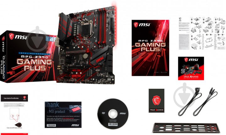 Материнская плата MSI MPG Z390 GAMING PLUS (Socket 1151, Intel Z390, ATX) - фото 8 Материнская плата MSI MPG Z390 GAMING PLUS (Socket 1151, Intel Z390, ATX) - фото 8