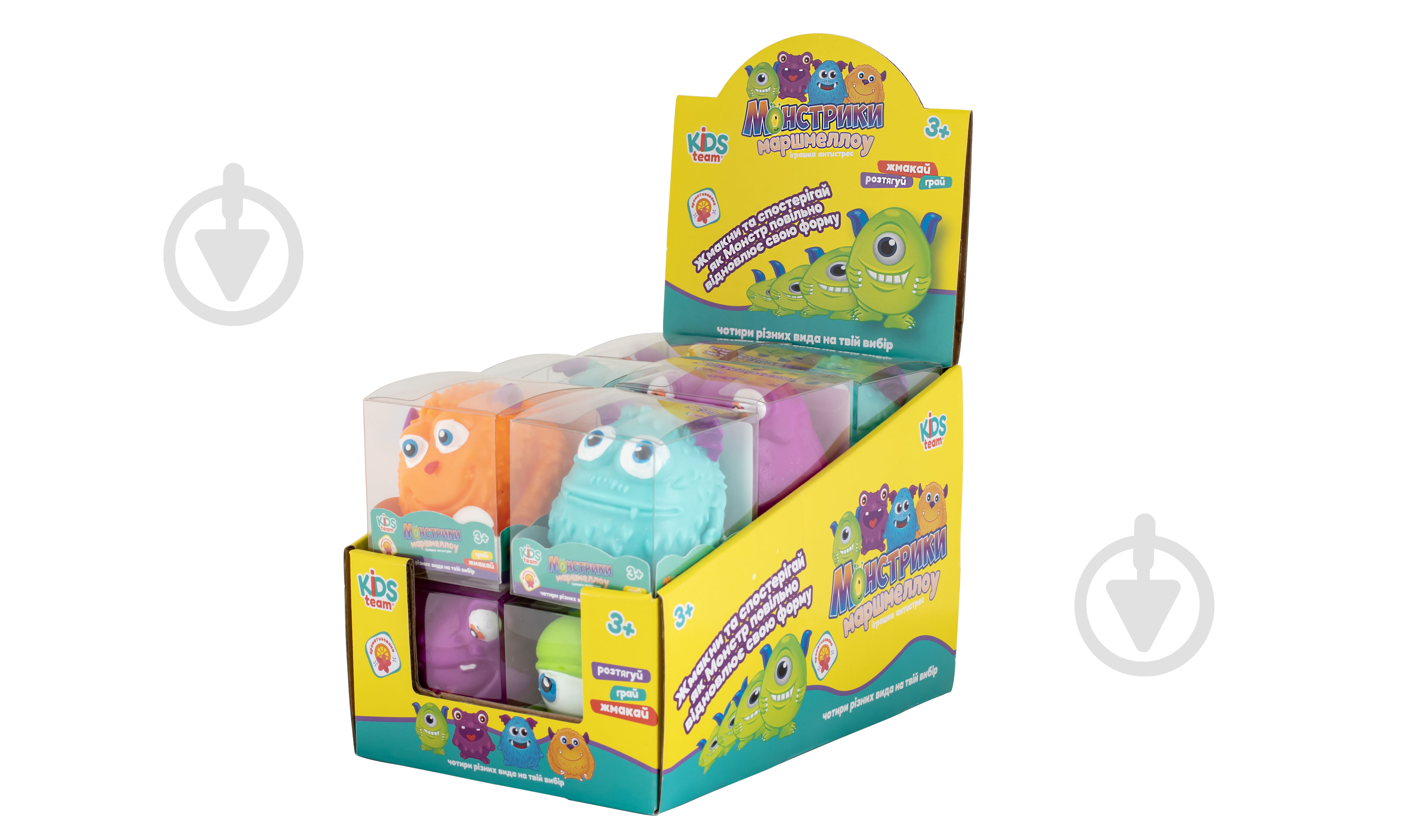 Іграшка-антистрес KIDS TEAM Монстрики Маршмелоу в асортименті CKS-10775 - фото 4