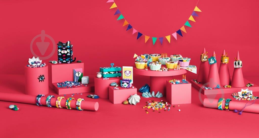 Конструктор LEGO Dots Додаткові елементи. Випуск 4 41931 - фото 9 Конструктор LEGO Dots Додаткові елементи. Випуск 4 41931 - фото 9