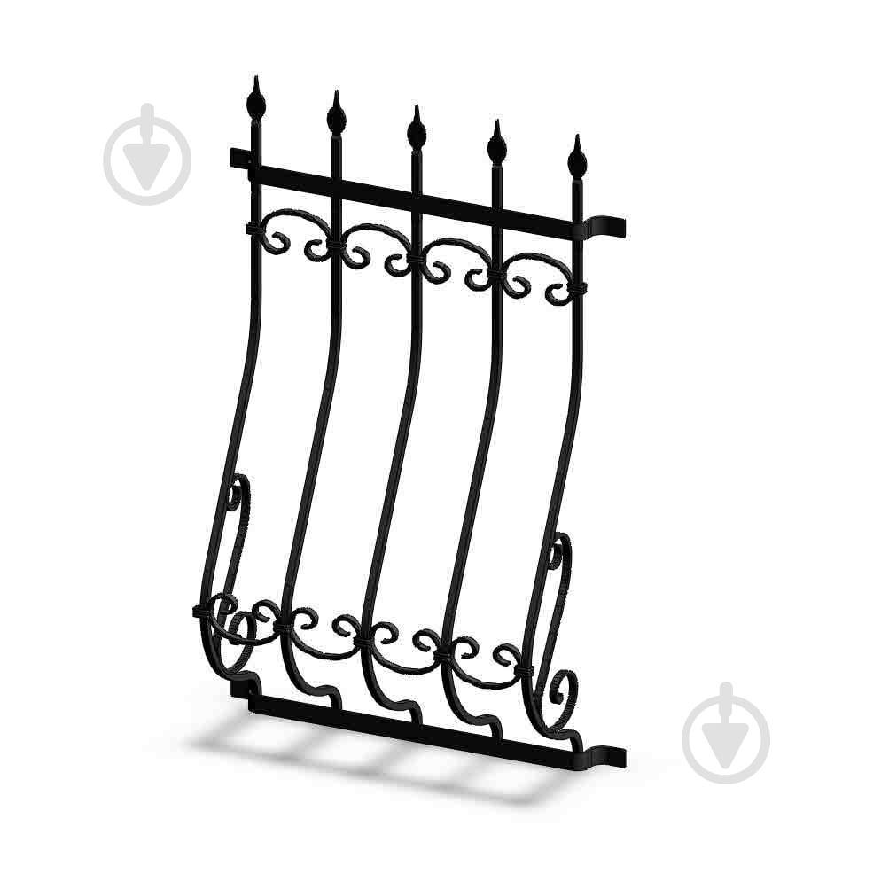 Решетка на окно КР-44 720х1100 мм (комплект элементов) - фото 1