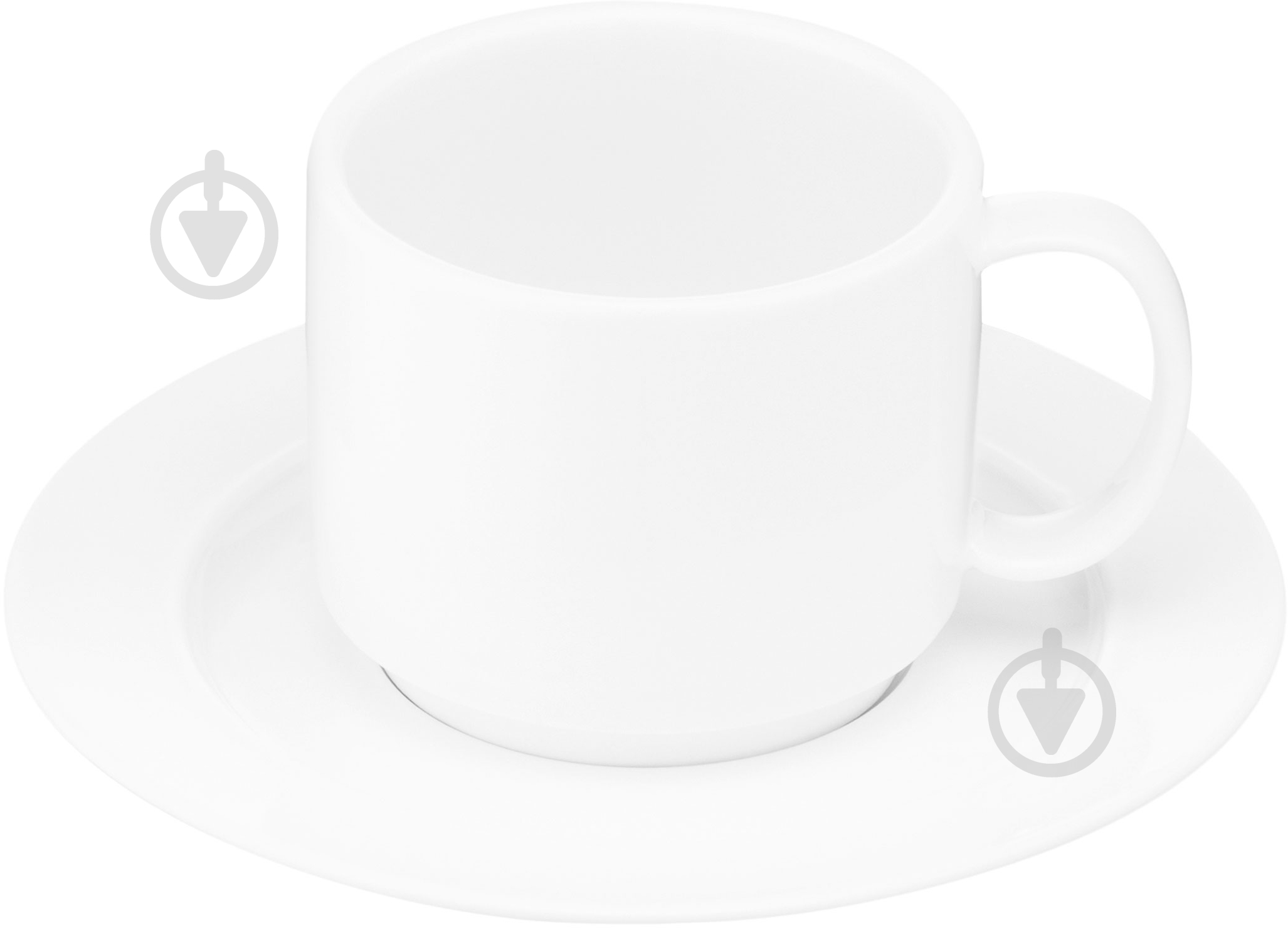 Чашка Ardesto Prato 200 мл фарфор - фото 6