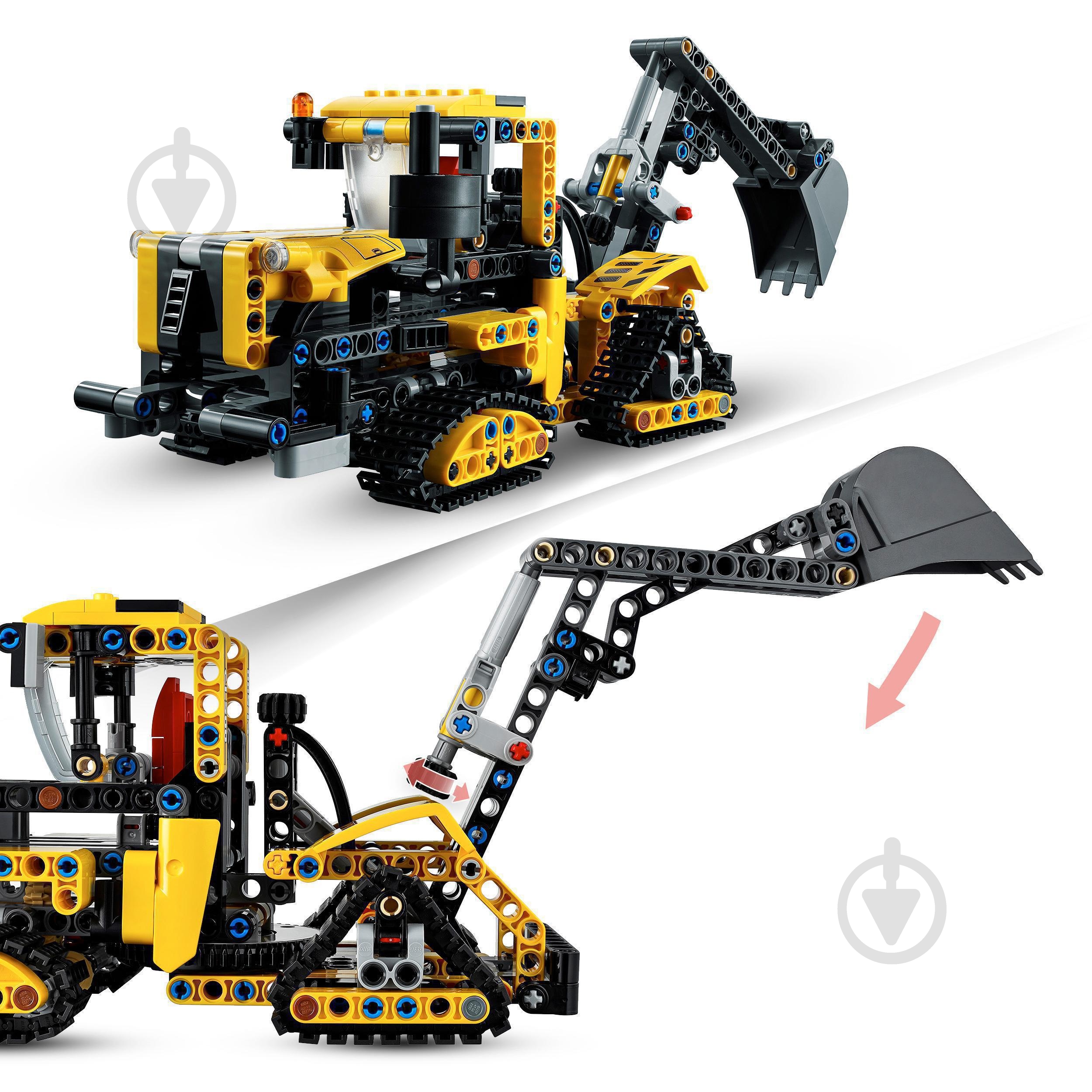 Конструктор LEGO Technic Сверхмощный экскаватор 42121 - фото 8 Конструктор LEGO Technic Сверхмощный экскаватор 42121 - фото 8