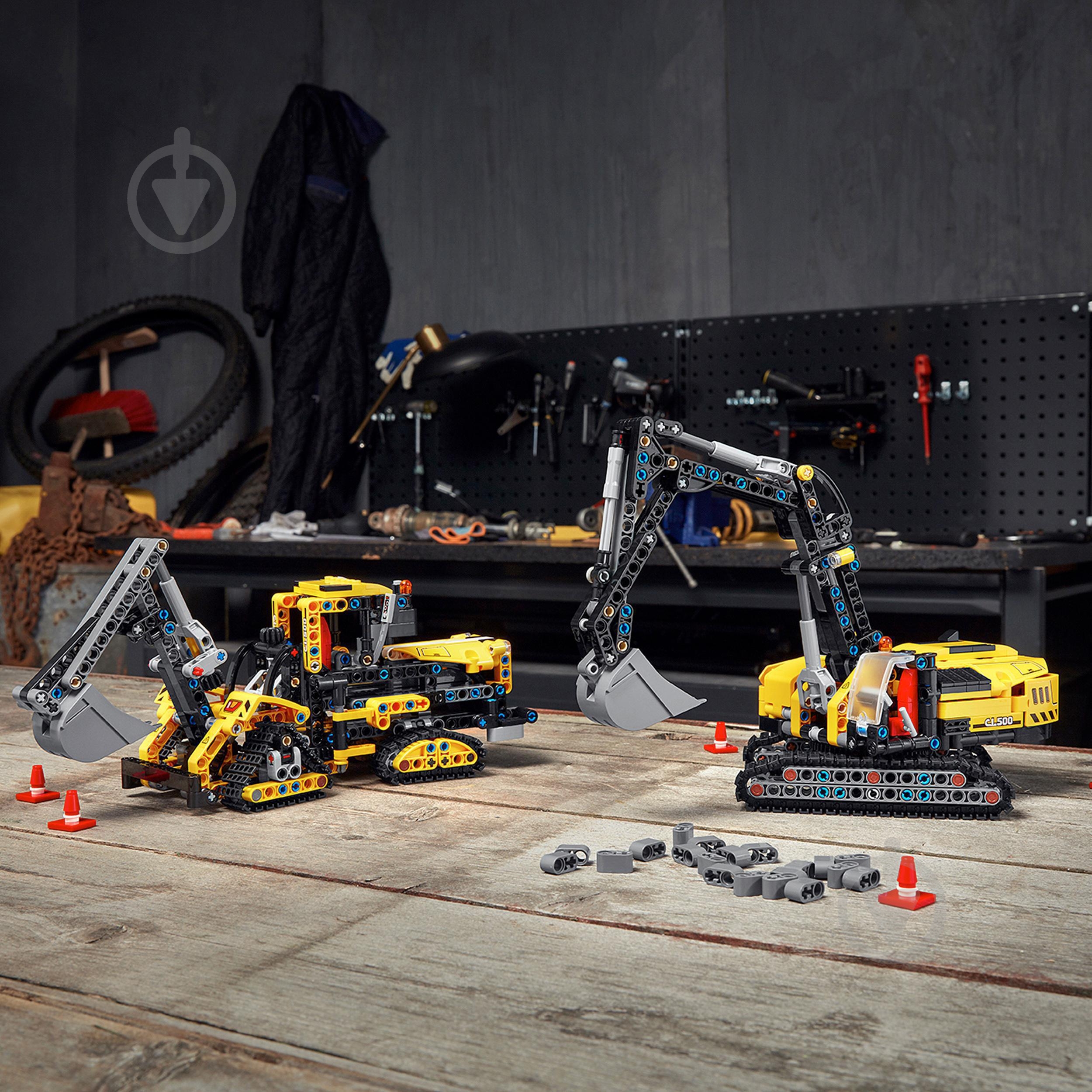 Конструктор LEGO Technic Сверхмощный экскаватор 42121 - фото 11 Конструктор LEGO Technic Сверхмощный экскаватор 42121 - фото 11