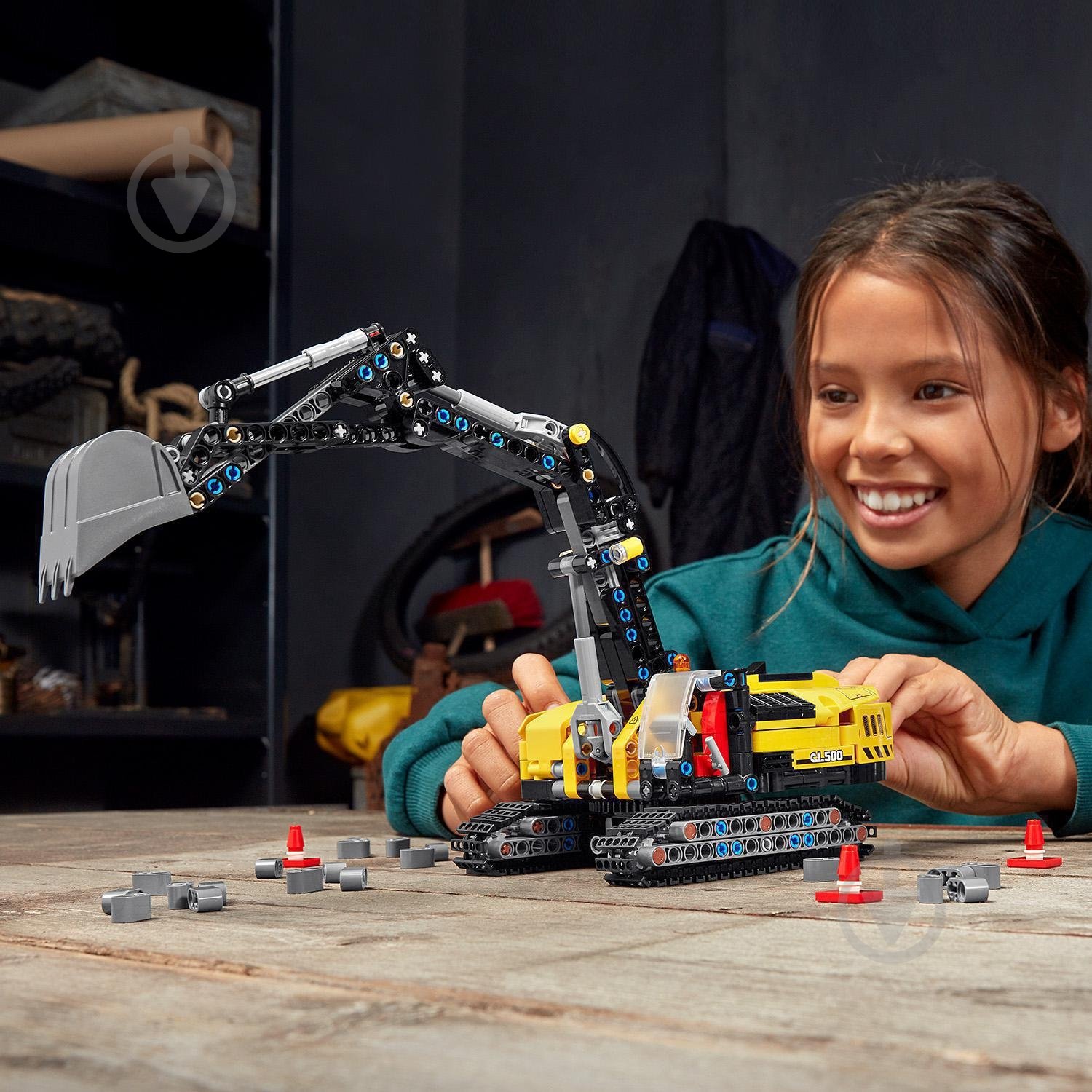 Конструктор LEGO Technic Сверхмощный экскаватор 42121 - фото 12 Конструктор LEGO Technic Сверхмощный экскаватор 42121 - фото 12