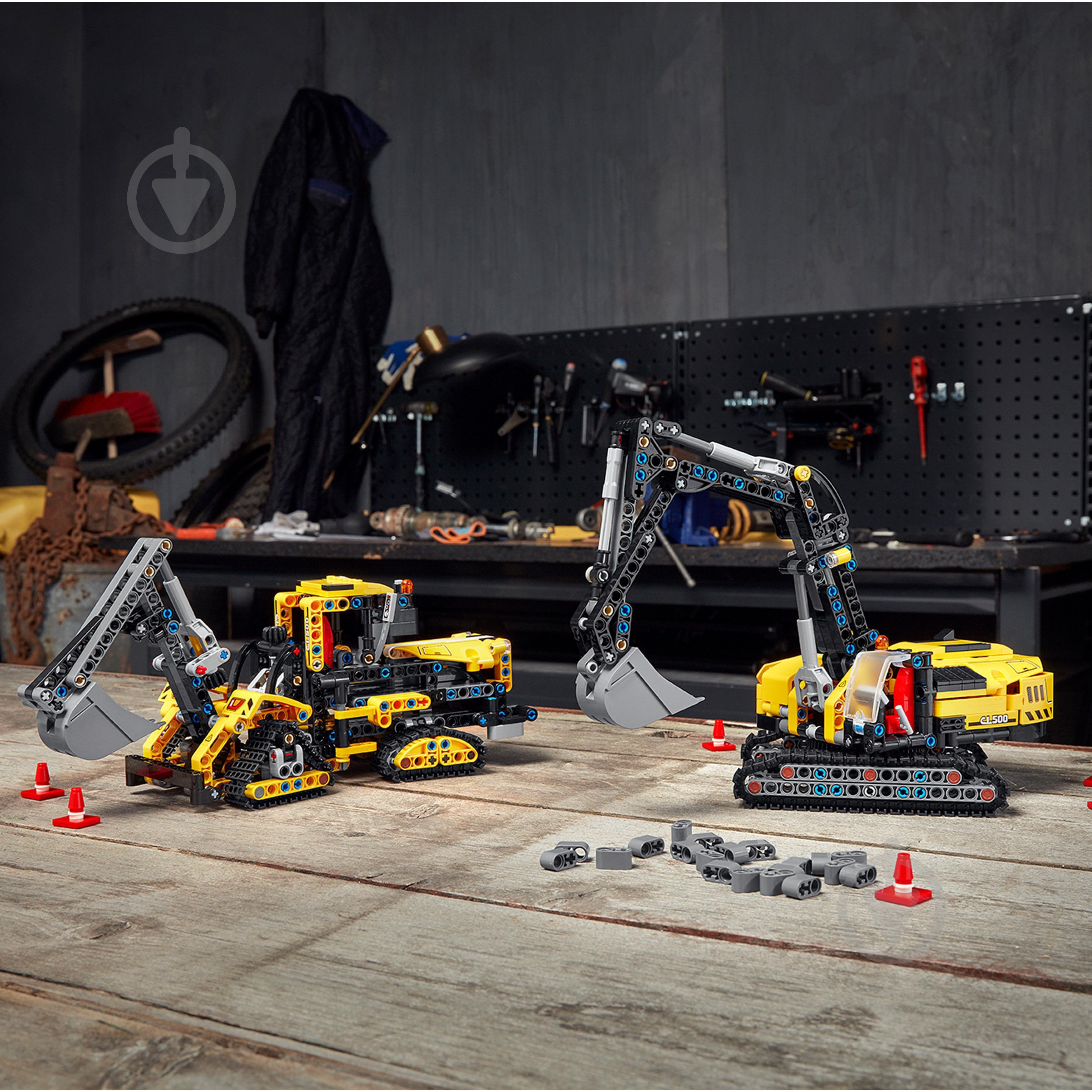 Конструктор LEGO Technic Сверхмощный экскаватор 42121 - фото 5 Конструктор LEGO Technic Сверхмощный экскаватор 42121 - фото 5