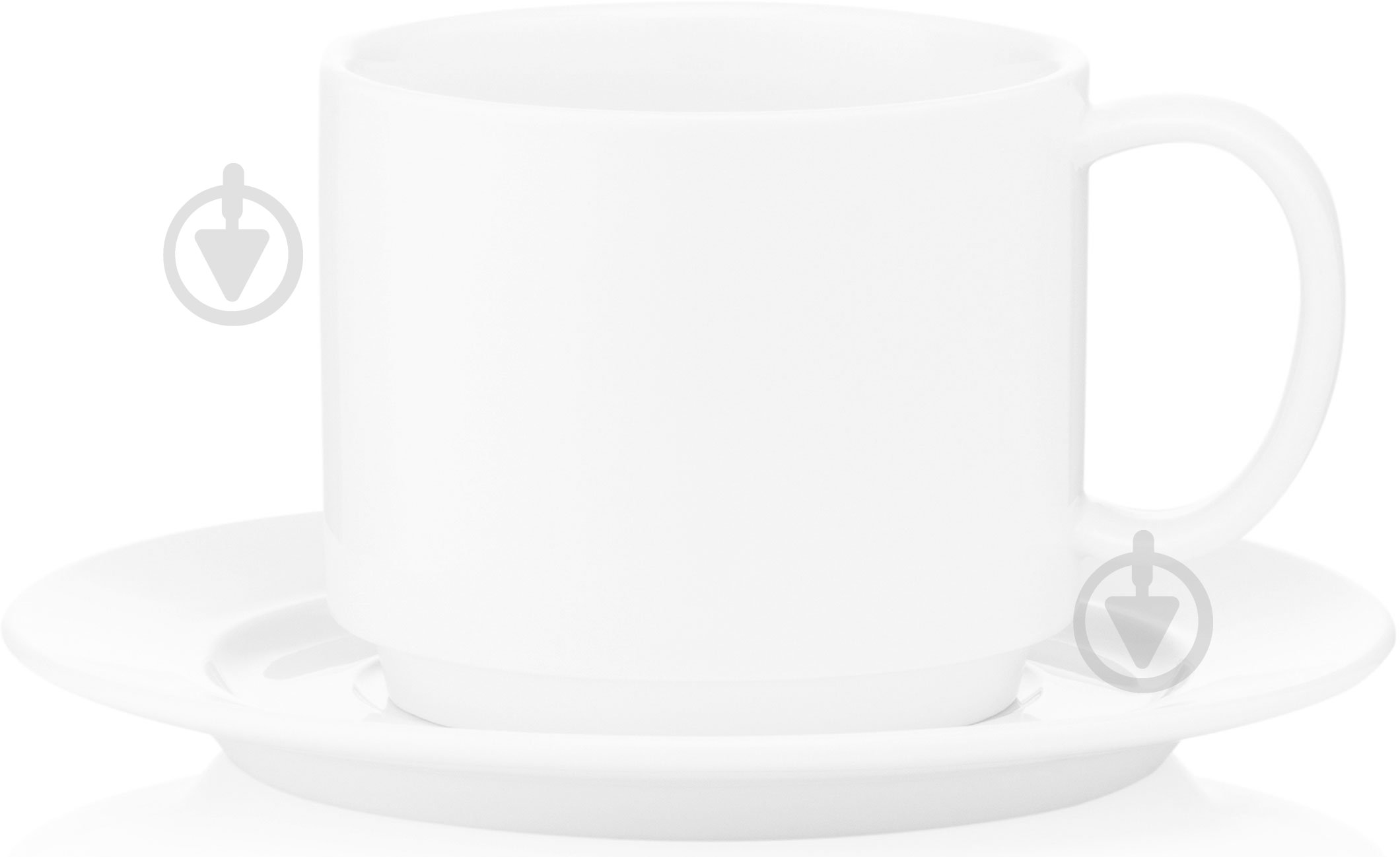 Чашка Ardesto Prato 280 мл фарфор - фото 6