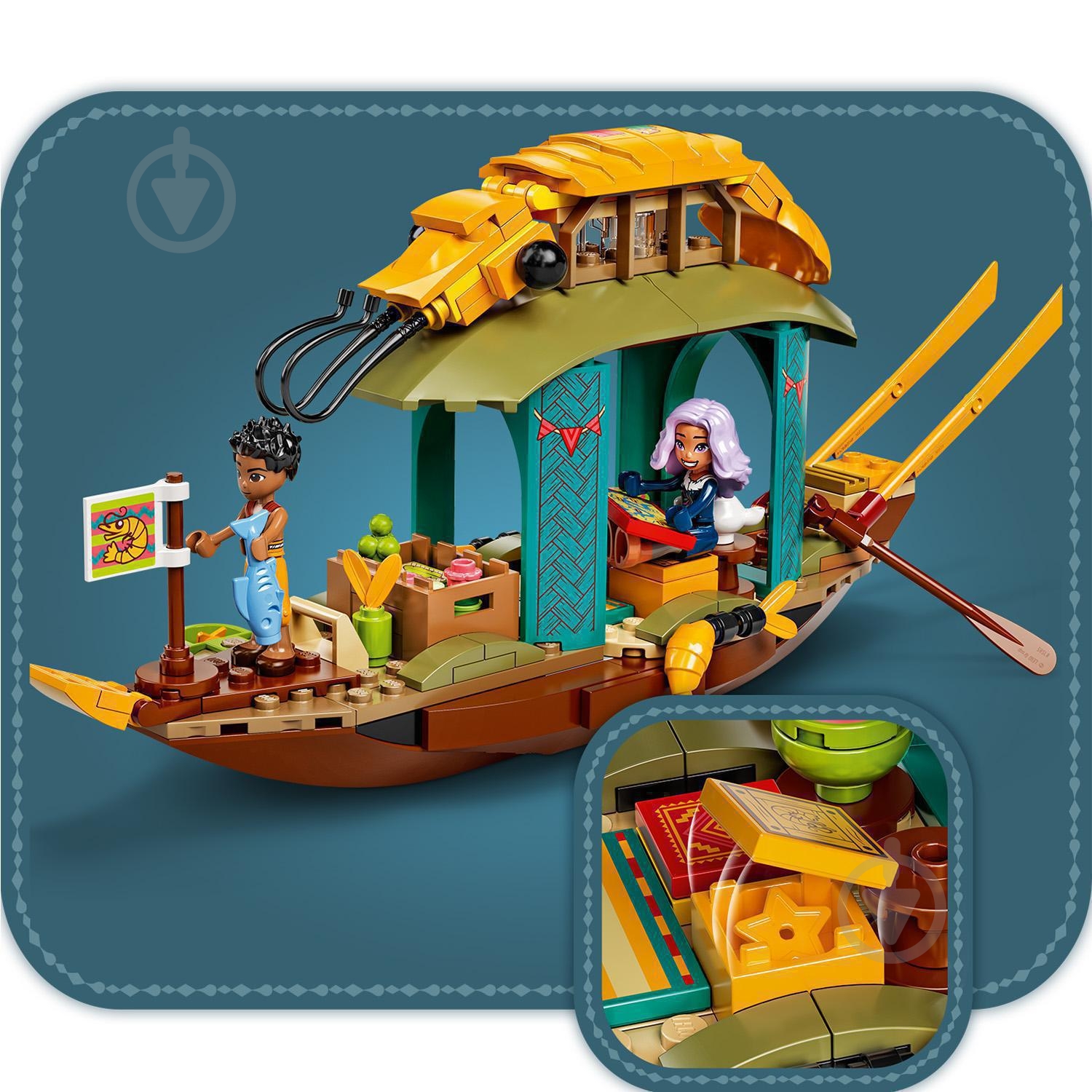 Конструктор LEGO Disney Princess Лодка Буна 43185 - фото 12