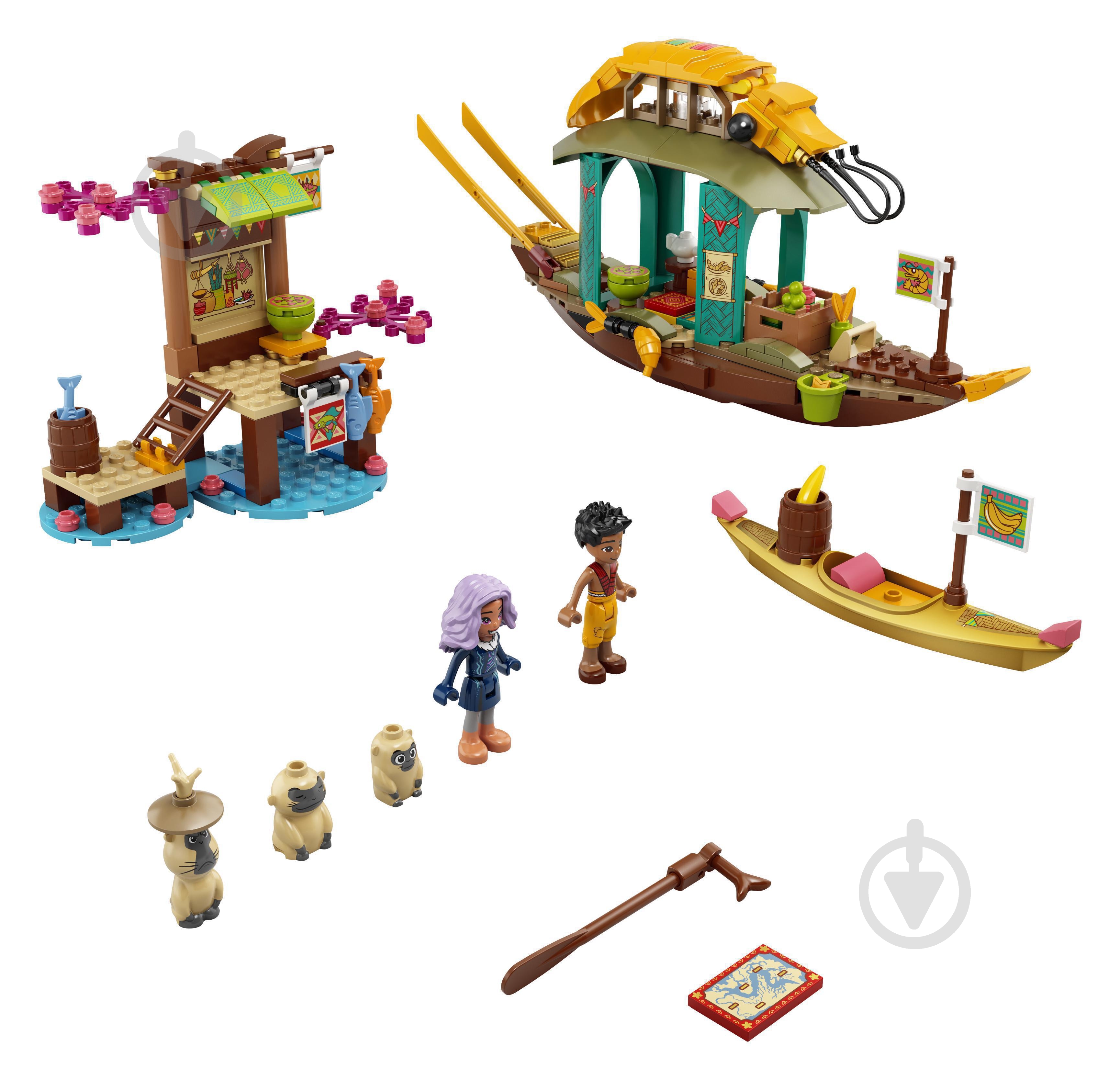 Конструктор LEGO Disney Princess Лодка Буна 43185 - фото 11