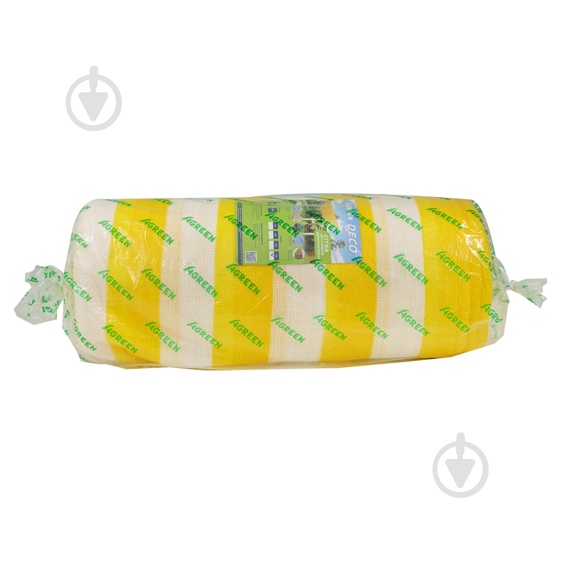 Сетка затеняющая Agreen 95% 4,0х50м бело-желтая - фото 8