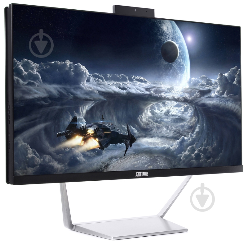 Моноблок Artline Business M65v17 23,8 (M65v17) black/silver - фото 2