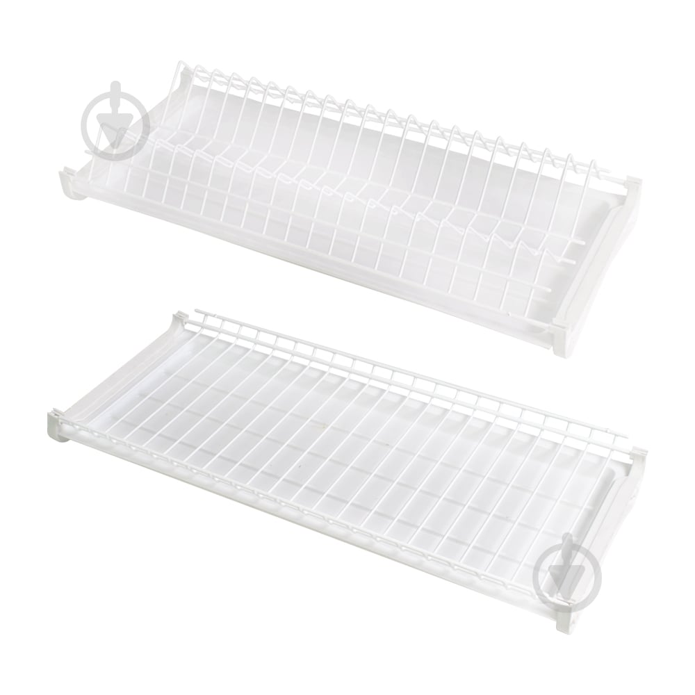 Сушарка для посуду DC 600 мм біла термопластичне покриття - фото 1