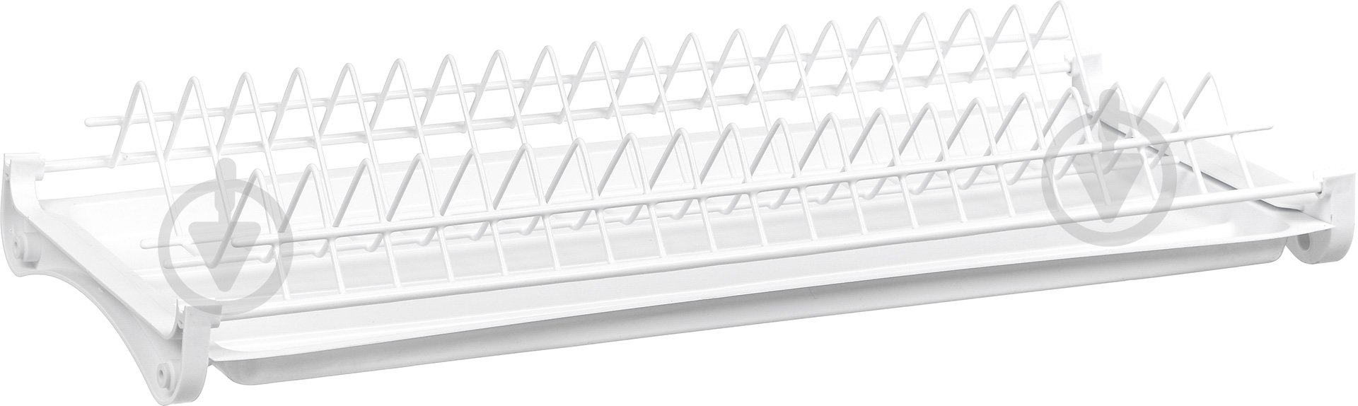 Сушарка для посуду DC 800 мм біла термопластичне покриття - фото 2 Сушарка для посуду DC 800 мм біла термопластичне покриття - фото 2