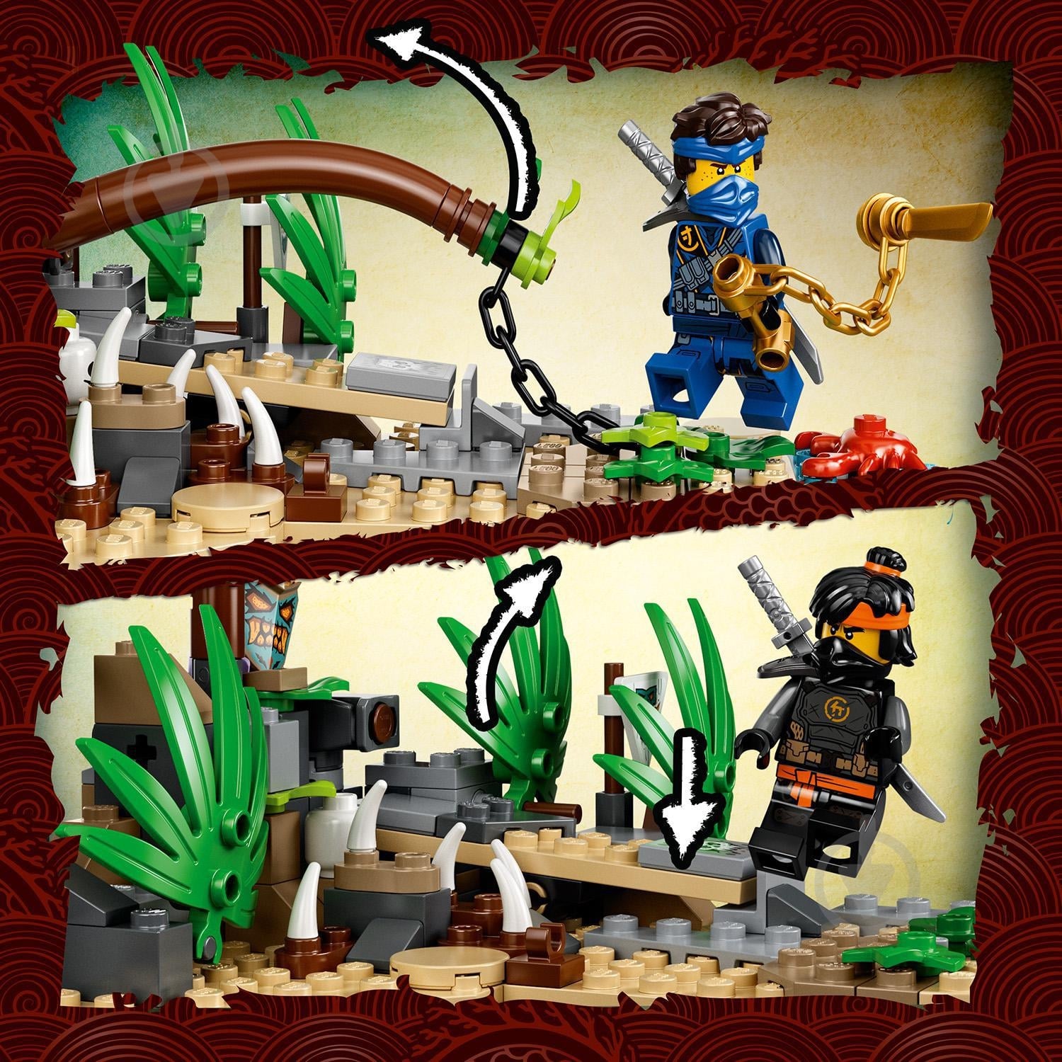 Конструктор LEGO Ninjago Село хранителів 71747 - фото 11