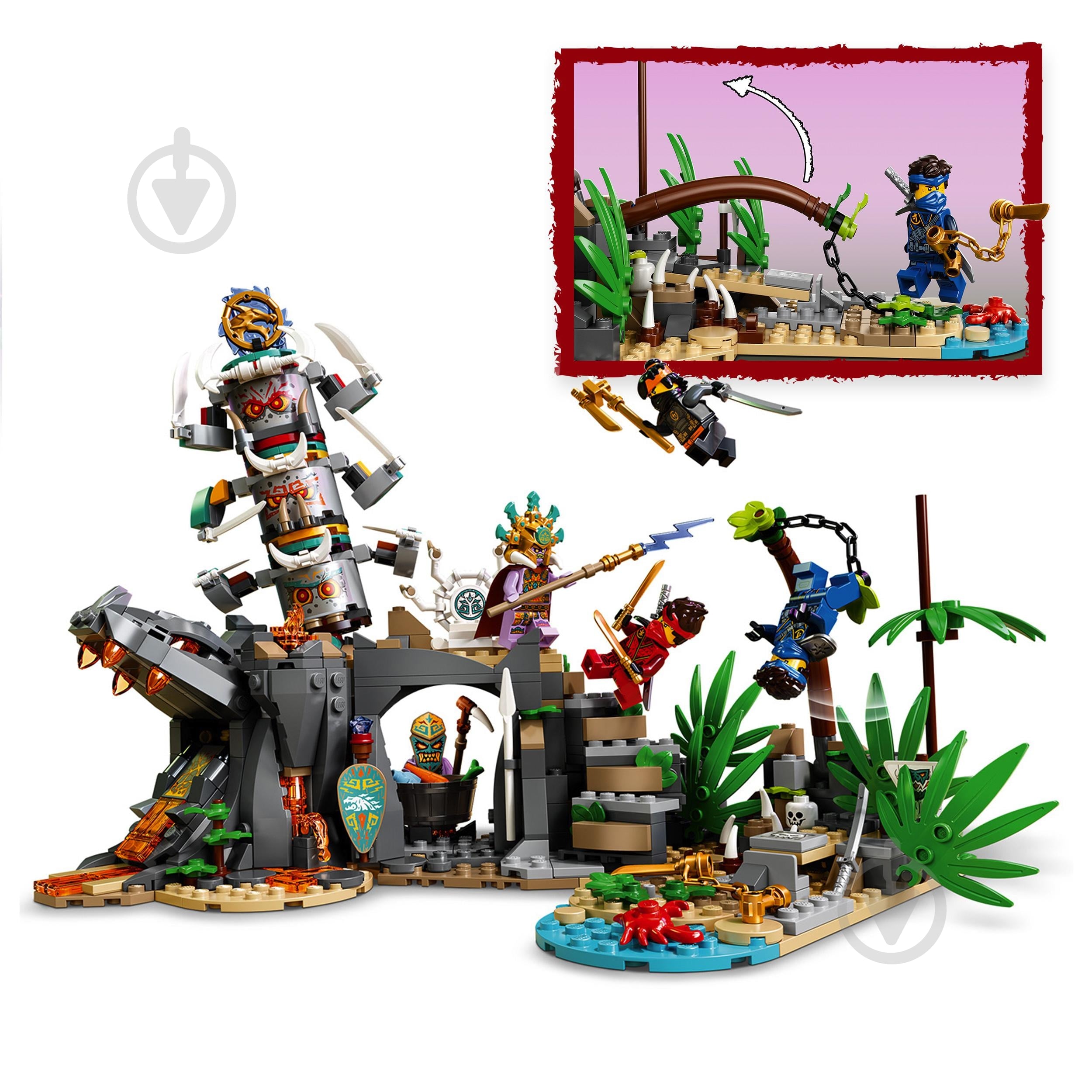 Конструктор LEGO Ninjago Село хранителів 71747 - фото 8