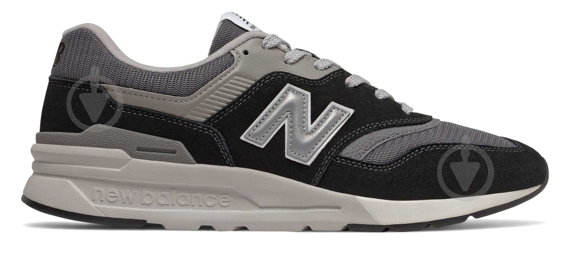 Кросівки чоловічі демісезонні New Balance CM997HBK р.42 чорні - фото 1
