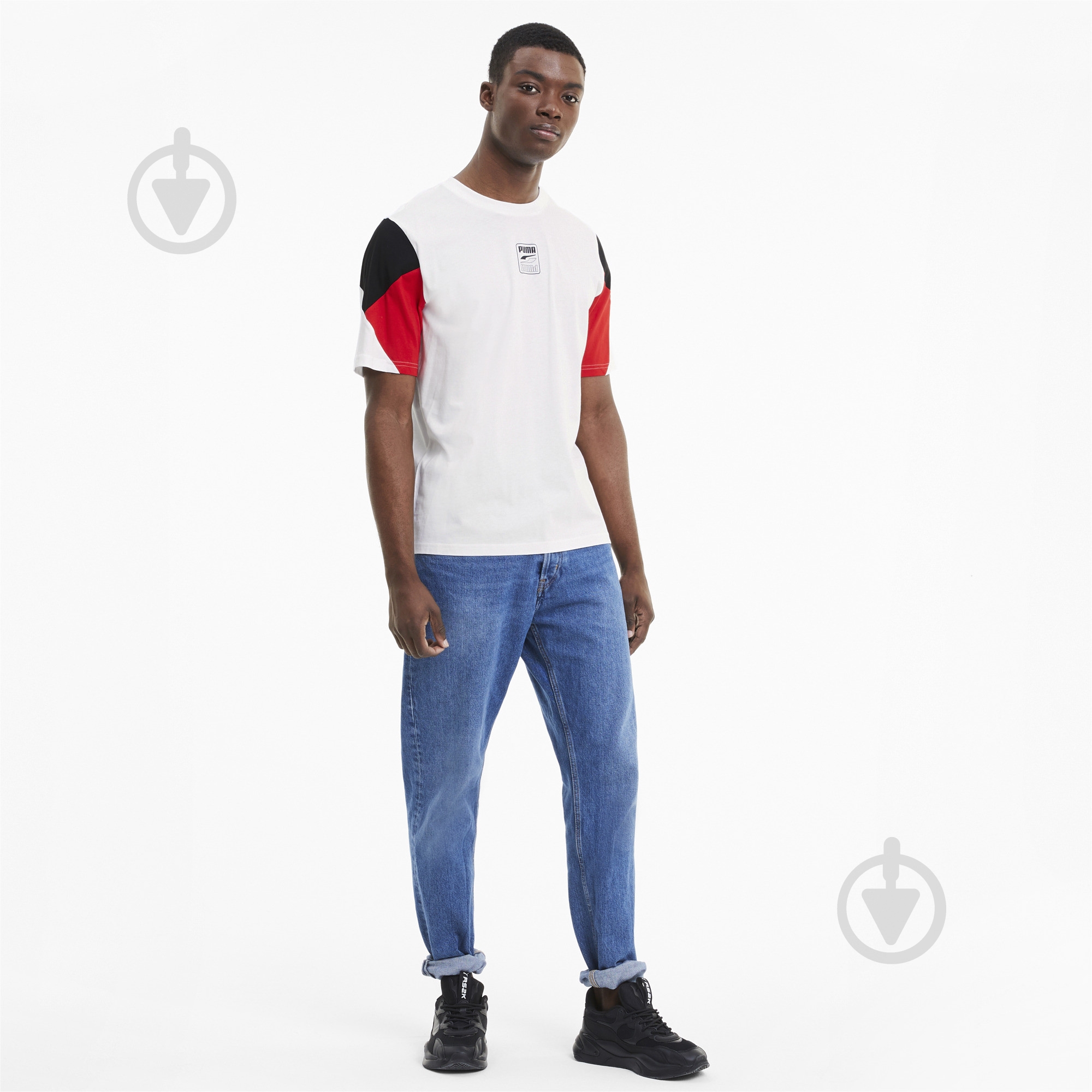 Футболка Puma Rebel Advanced Tee 58348902 р.M белый - фото 5