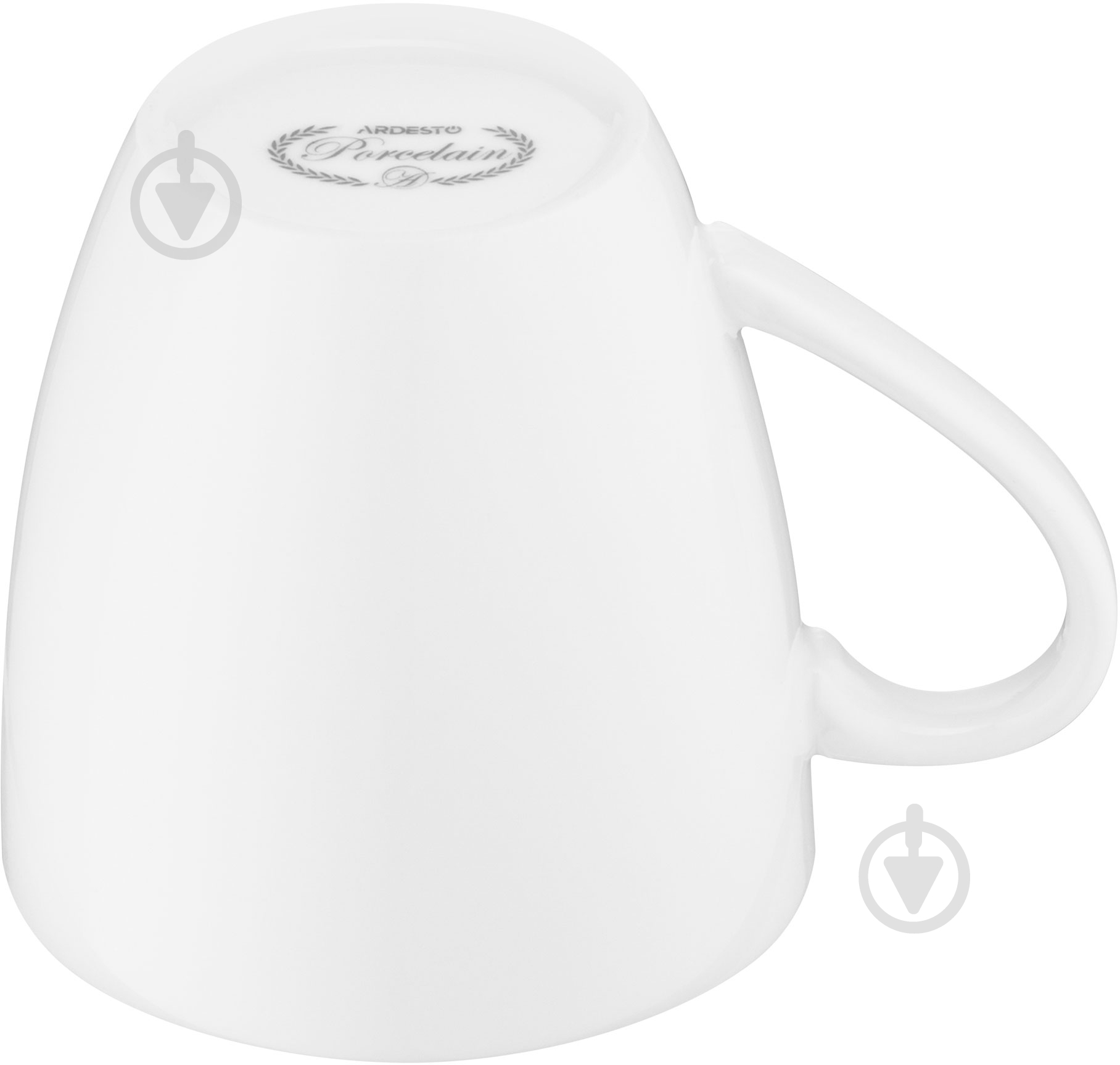 Чашка Ardesto 300 мл белая AR3704 - фото 4