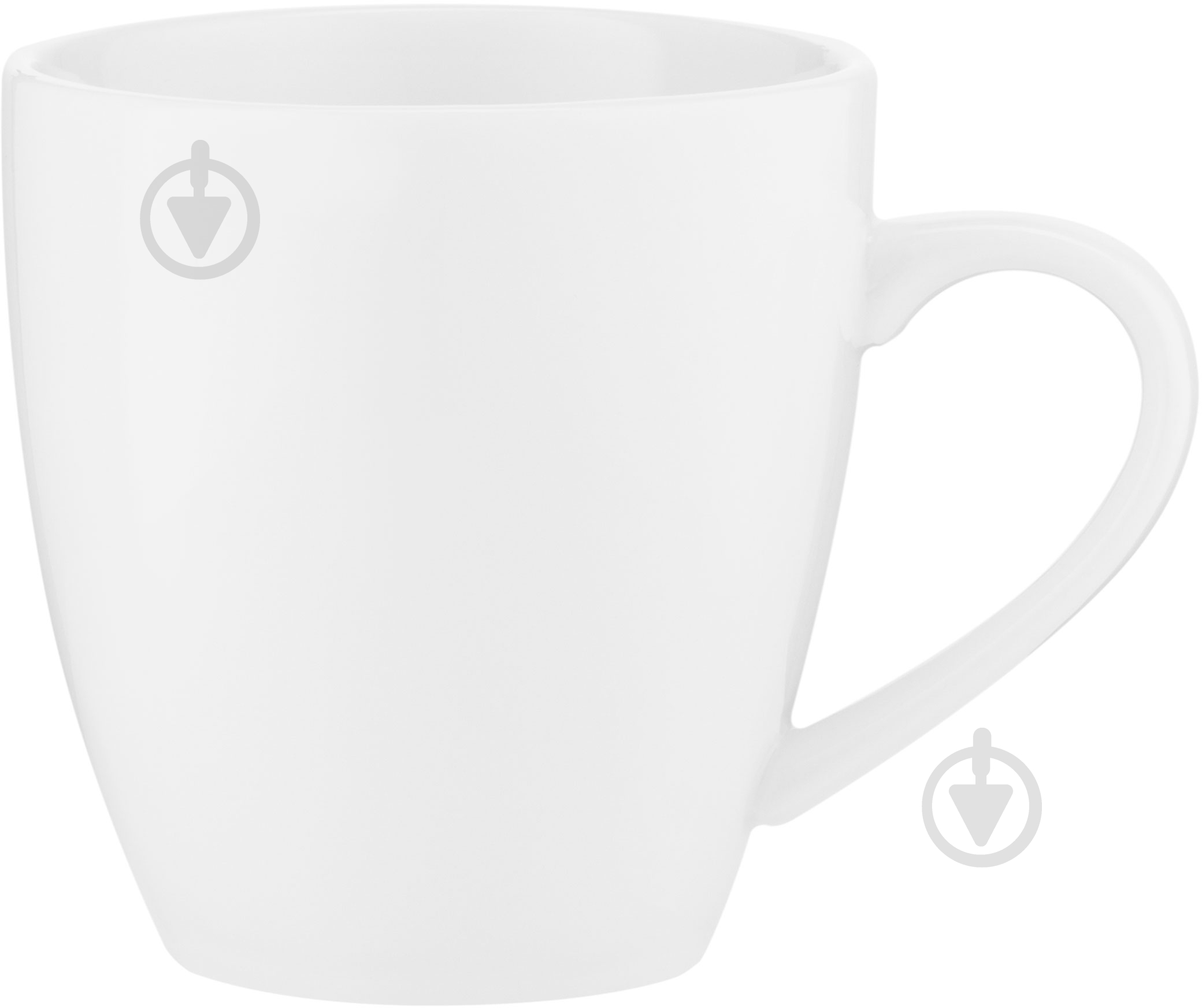 Чашка Ardesto 300 мл белая AR3704 - фото 3