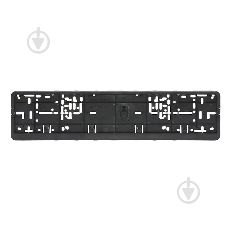 Рамка під номерний знак WURTH KLAPP-FIX PLUS з ключем для відкривання - фото 1