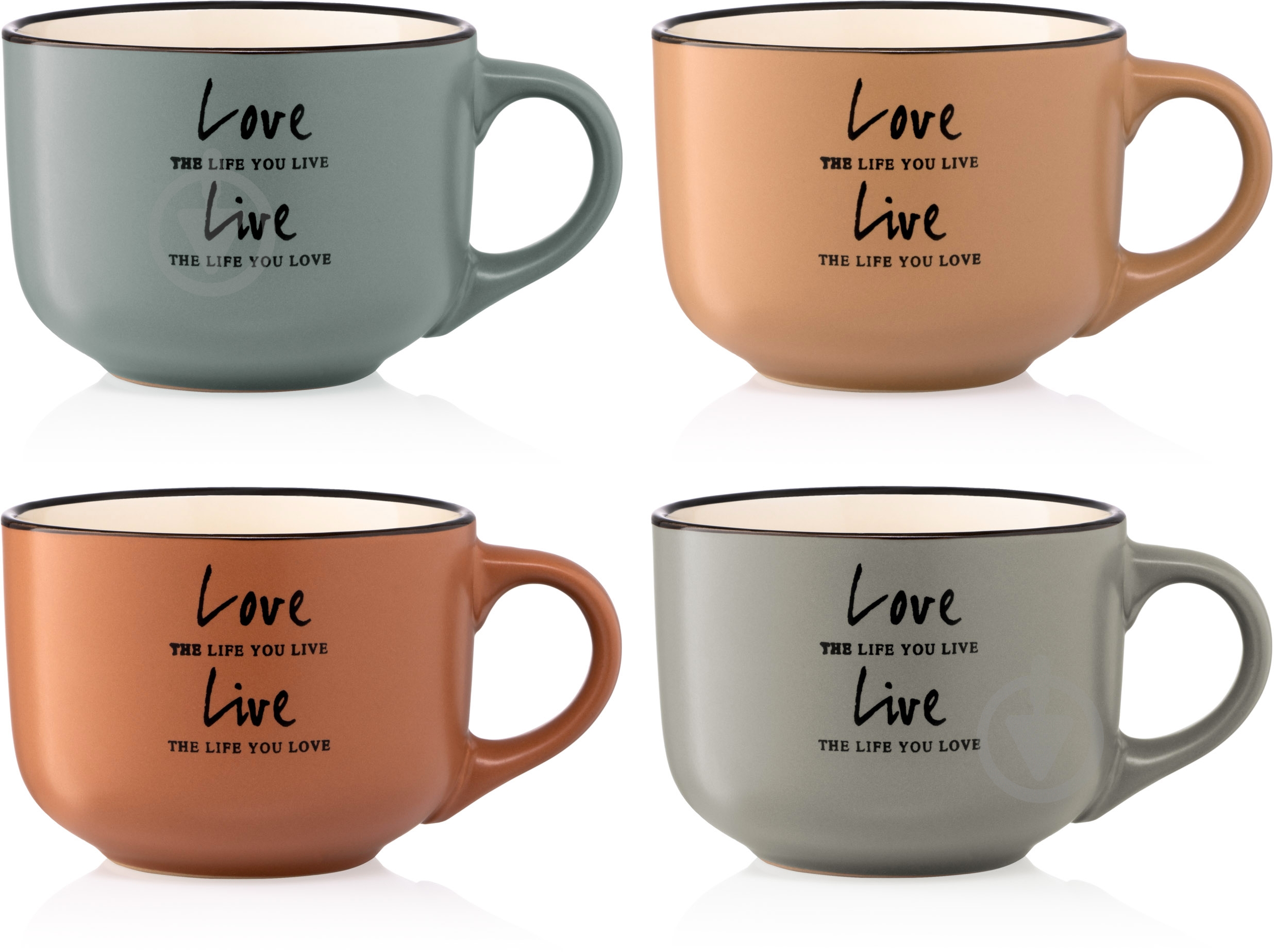 Чашка Ardesto Way of life 550 мл керамика - фото 6 Чашка Ardesto Way of life 550 мл керамика - фото 6