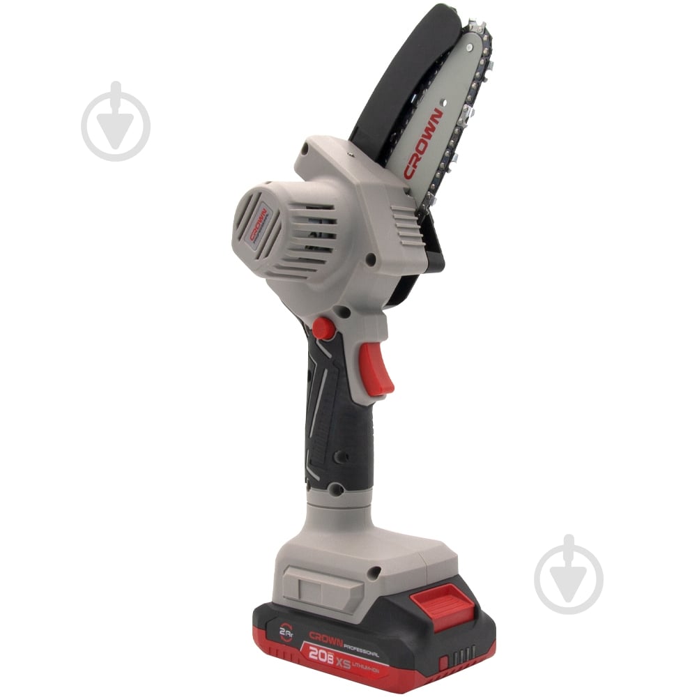 Пила мини аккумуляторная Crown Аккумуляторная минипила цепная CROWN CT25019XS-2 BMC - фото 2