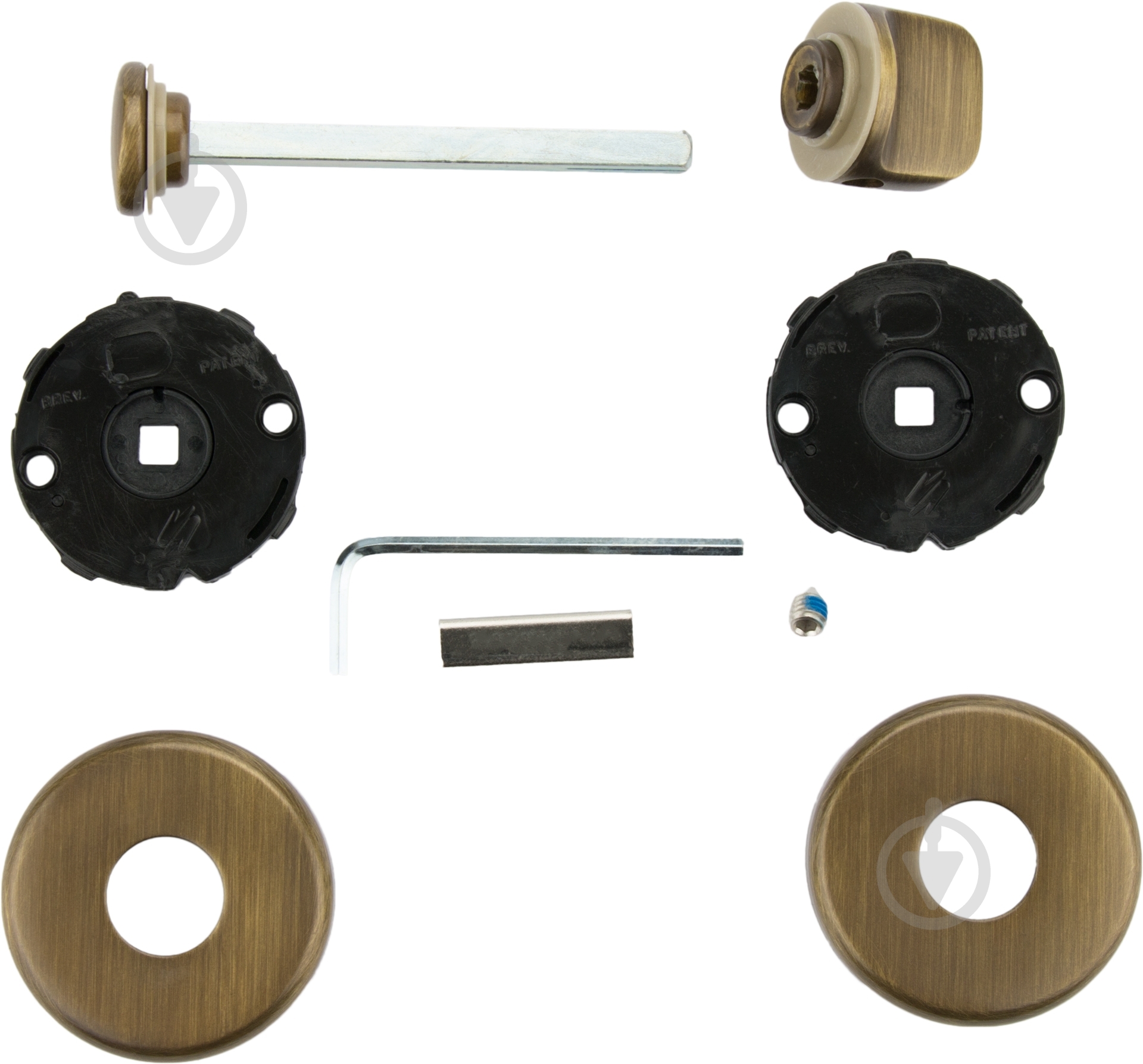 Накладка Colombo® CD 69 BZG G WC6 Peter, Talita, Mach, Daytona WC антична латунь - фото 3 Накладка Colombo® CD 69 BZG G WC6 Peter, Talita, Mach, Daytona WC антична латунь - фото 3