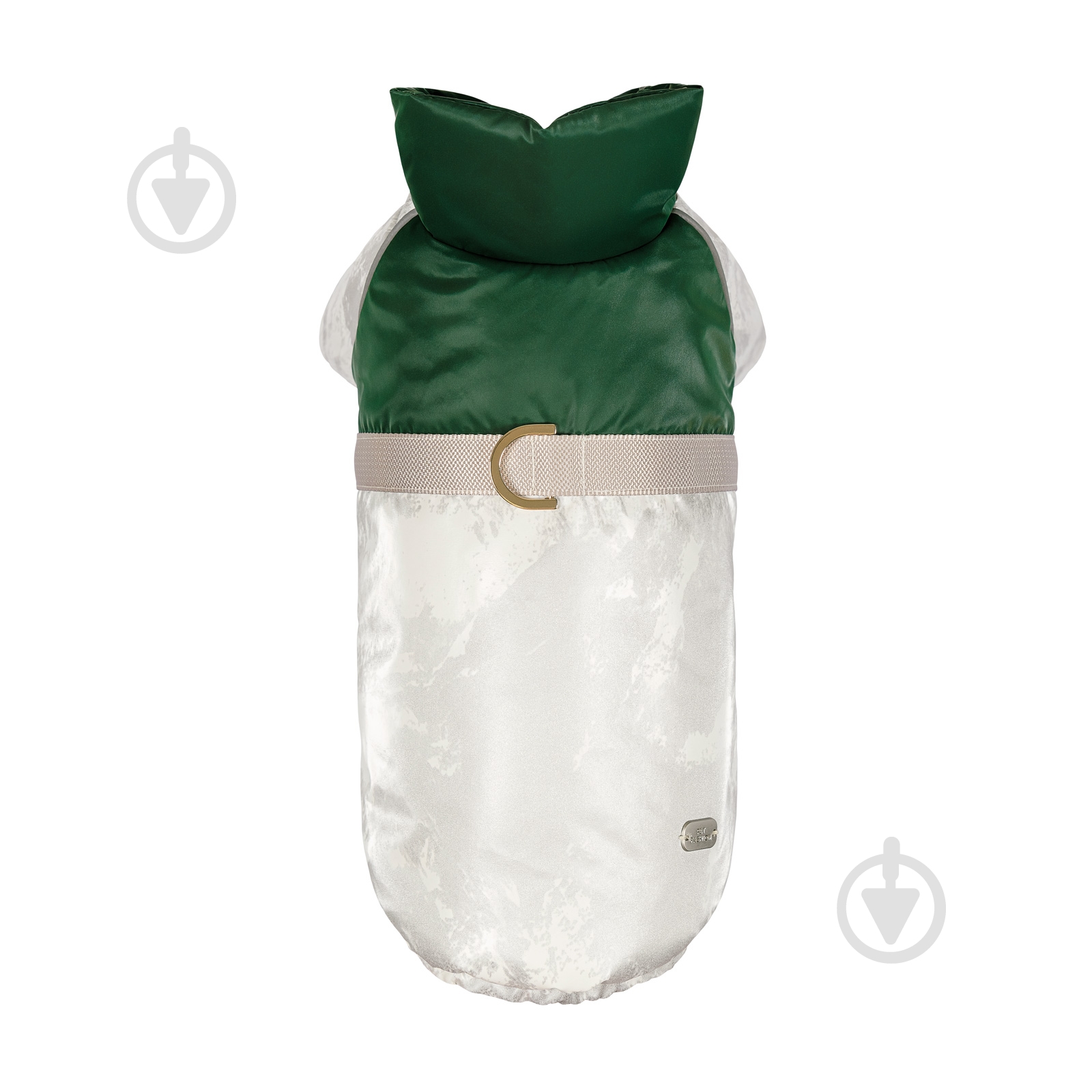 Куртка Pet Fashion Bony ХХS білий/зелений - фото 1 Куртка Pet Fashion Bony ХХS білий/зелений - фото 1