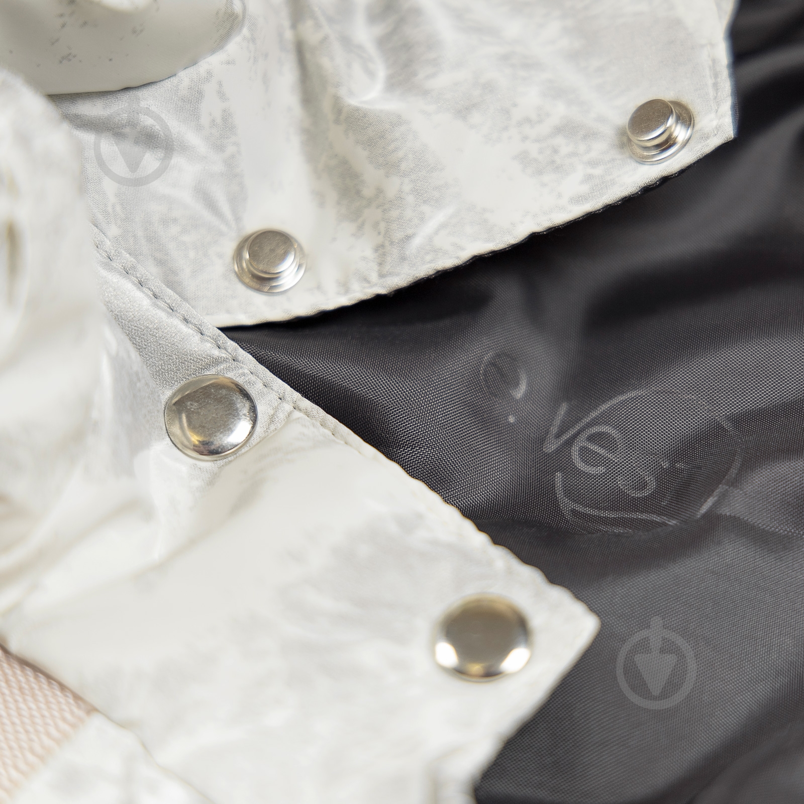 Куртка Pet Fashion Bony ХХS білий/зелений - фото 2 Куртка Pet Fashion Bony ХХS білий/зелений - фото 2