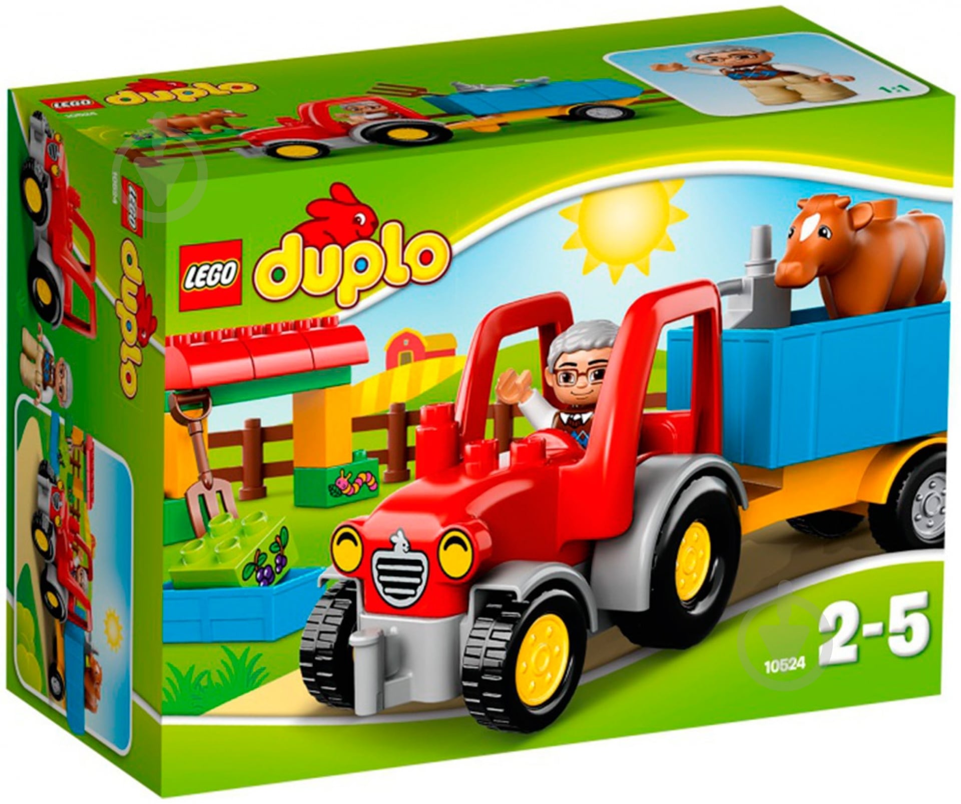 Конструктор LEGO DUPLO Трактор 10524 - фото 1