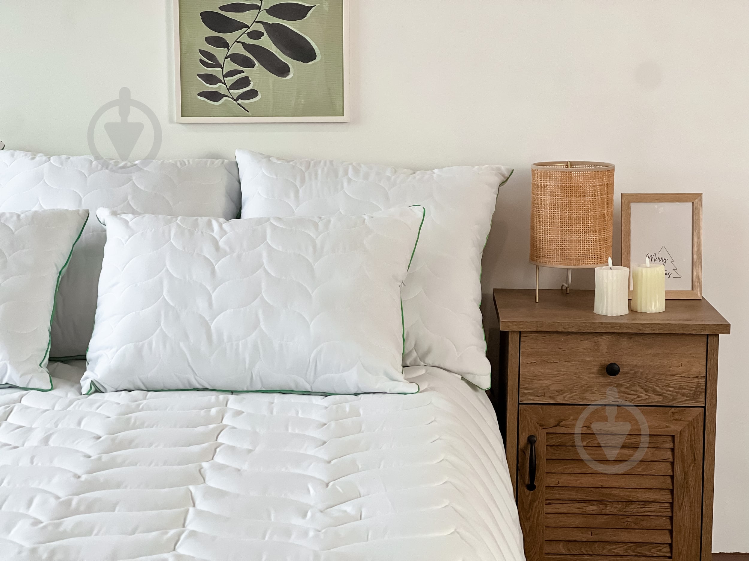 Одеяло Floral Aloe Vera / Флорал Алое Вера 140x205 см ARCLOUD белый - фото 12