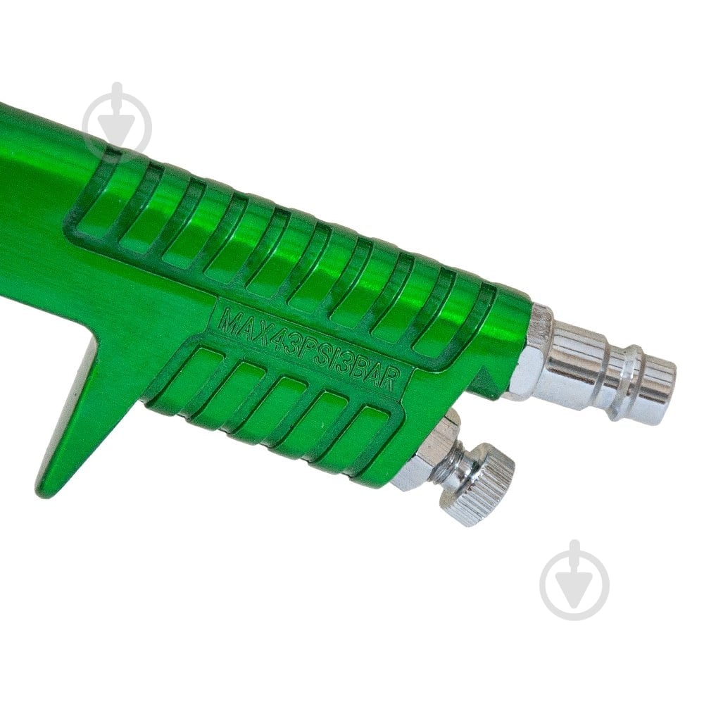 Краскораспылитель пневматический Sigma HVLP Ø 1.3 + 1,7 мм с верхним баком (зеленый) 6812121 - фото 6 Краскораспылитель пневматический Sigma HVLP Ø 1.3 + 1,7 мм с верхним баком (зеленый) 6812121 - фото 6