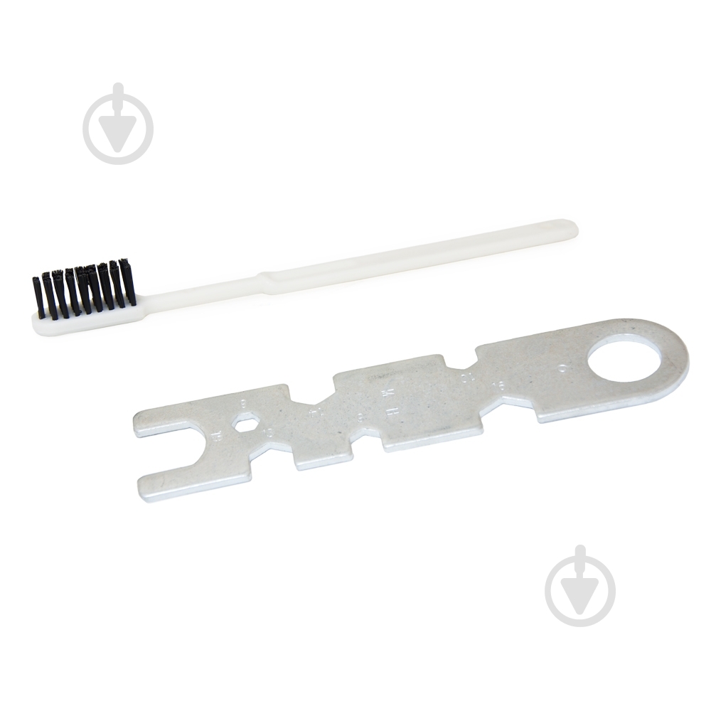 Краскораспылитель пневматический Sigma HVLP Ø 1.3+1.8 мм (хром) с верхним баком (пластиковый) 6812151 - фото 6