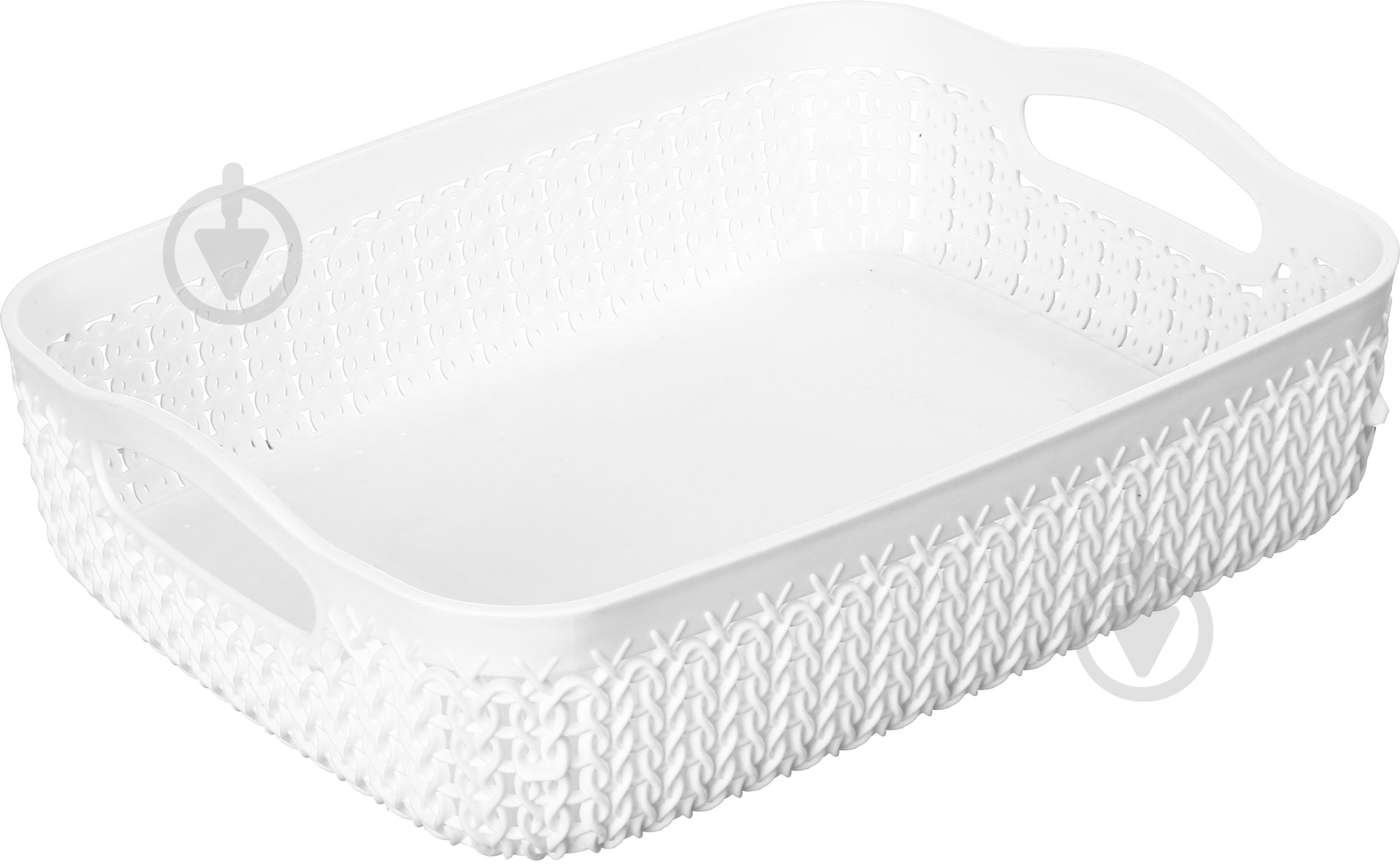Органайзер пластиковий Curver 234661 Knit А5 прямокутний білий 70x260x200 мм - фото 1