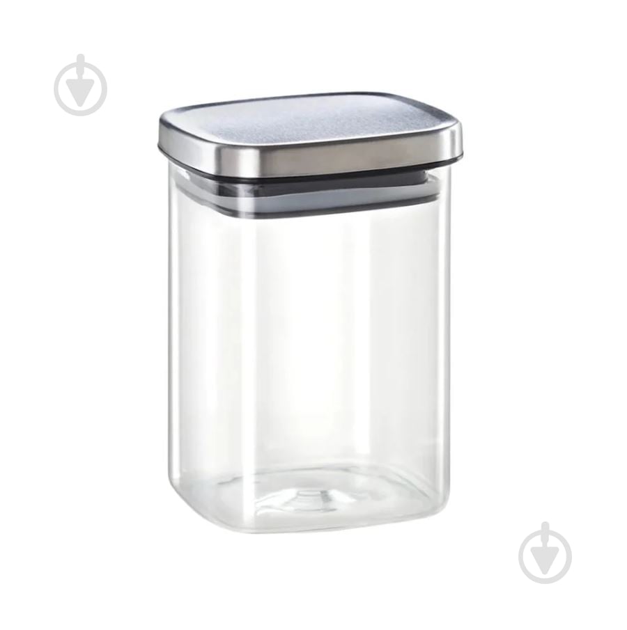 Банка для сипучих Flamberg Simple Squar 1000 мл - фото 6 Банка для сипучих Flamberg Simple Squar 1000 мл - фото 6