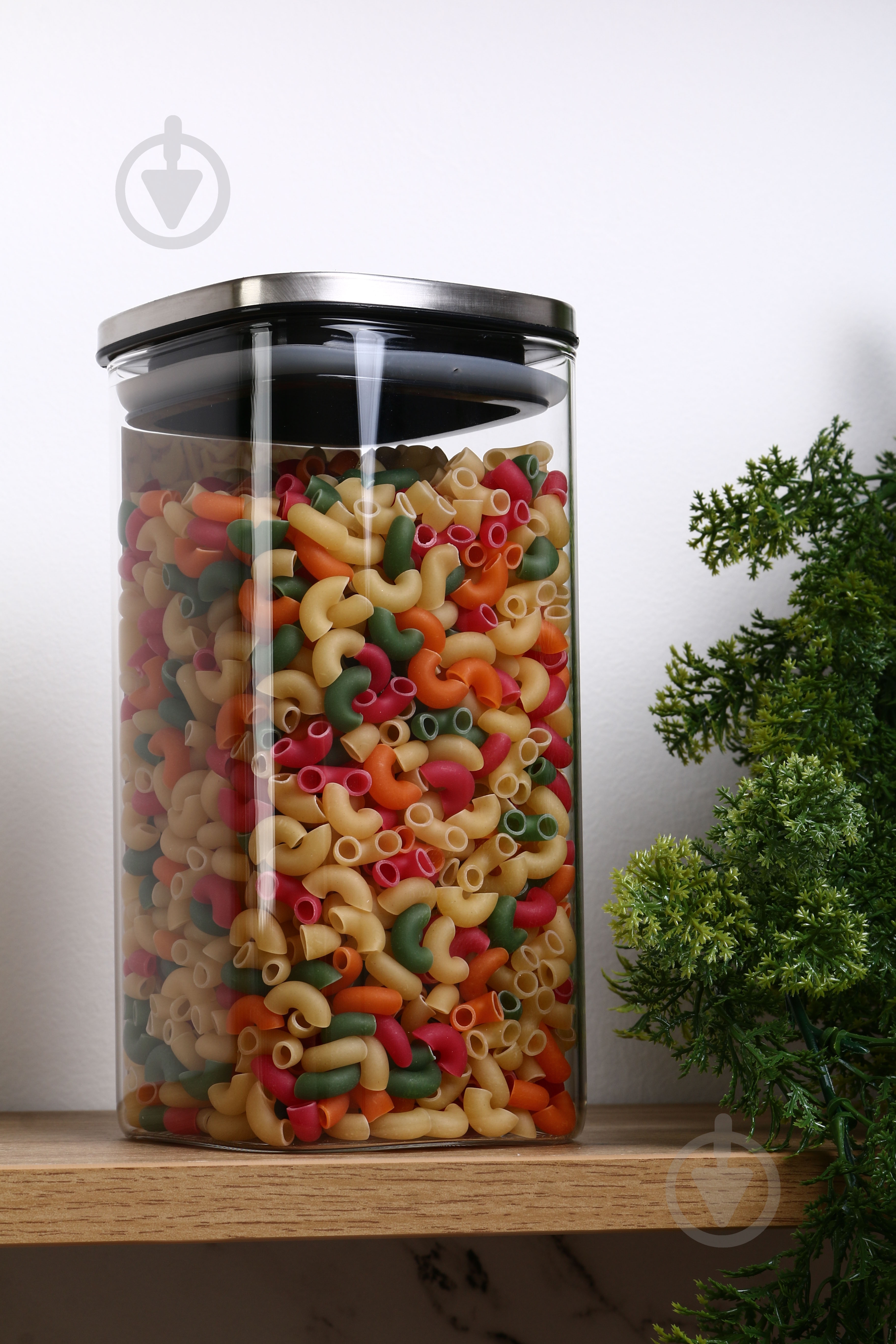 Банка для сипучих Flamberg Simple Squar 1400 мл - фото 3 Банка для сипучих Flamberg Simple Squar 1400 мл - фото 3